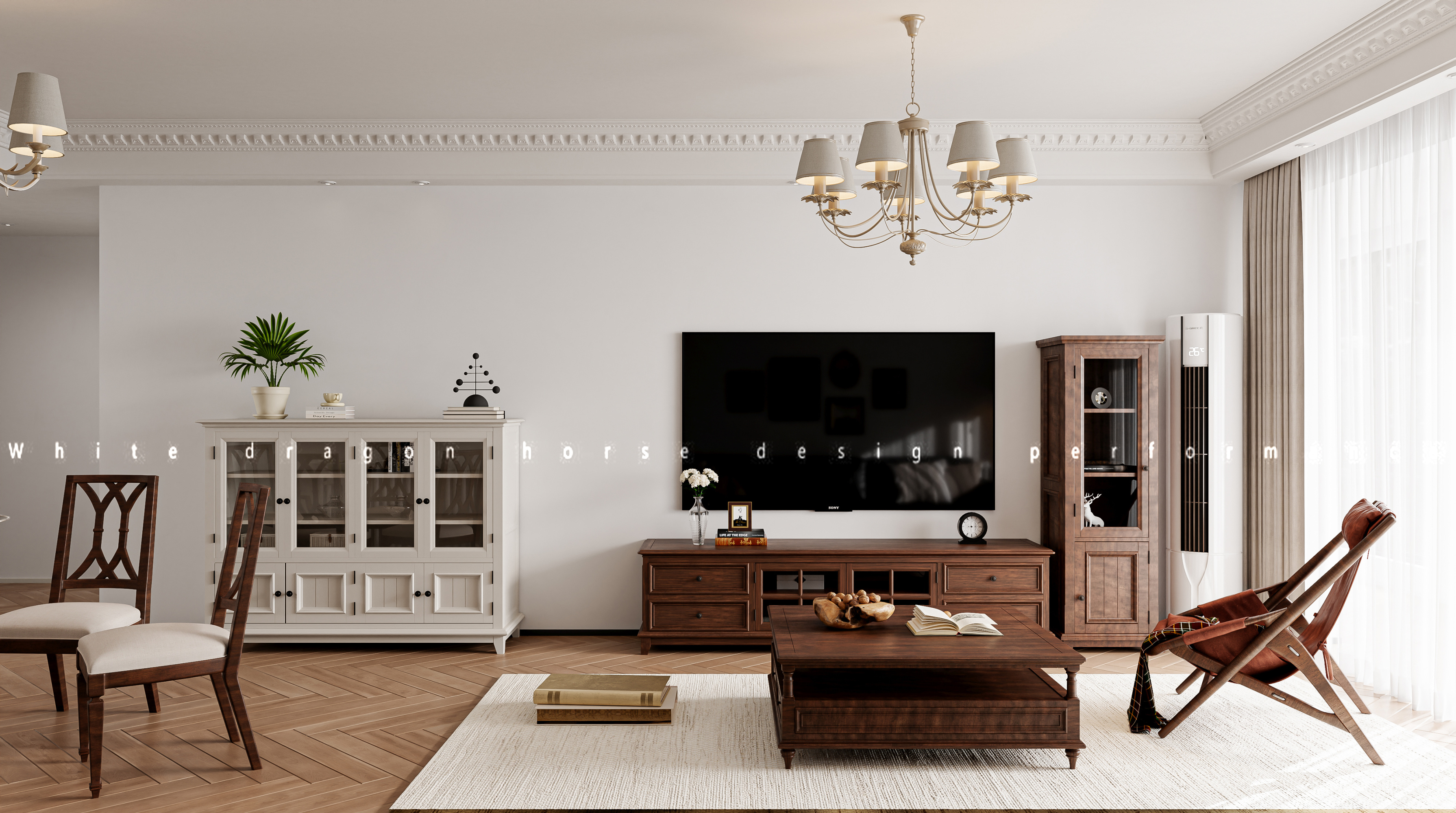 美式家装效果图[ID: 114050271]_建e效果图