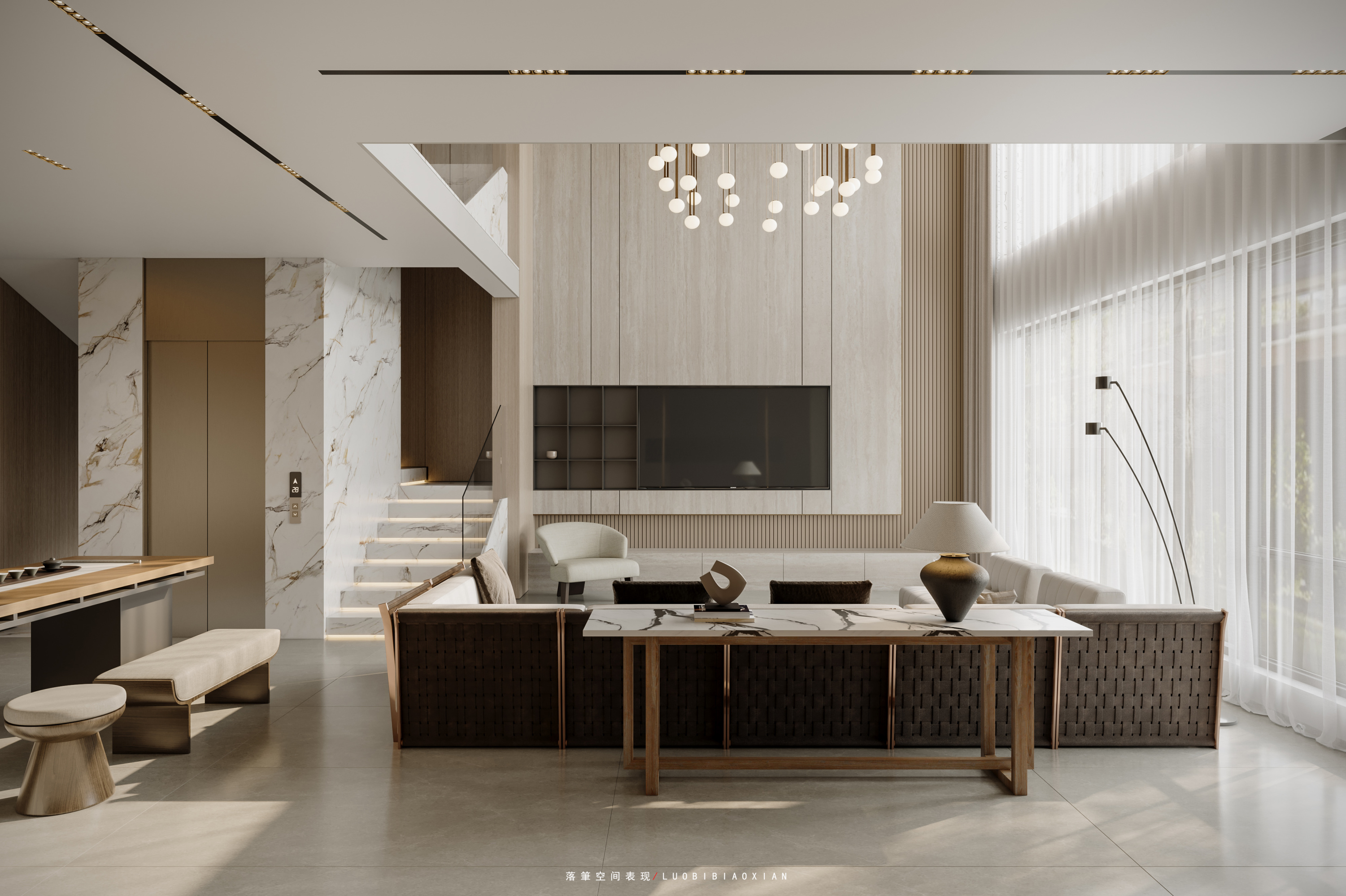 现代简约家装效果图[ID: 114050063]_建e效果图