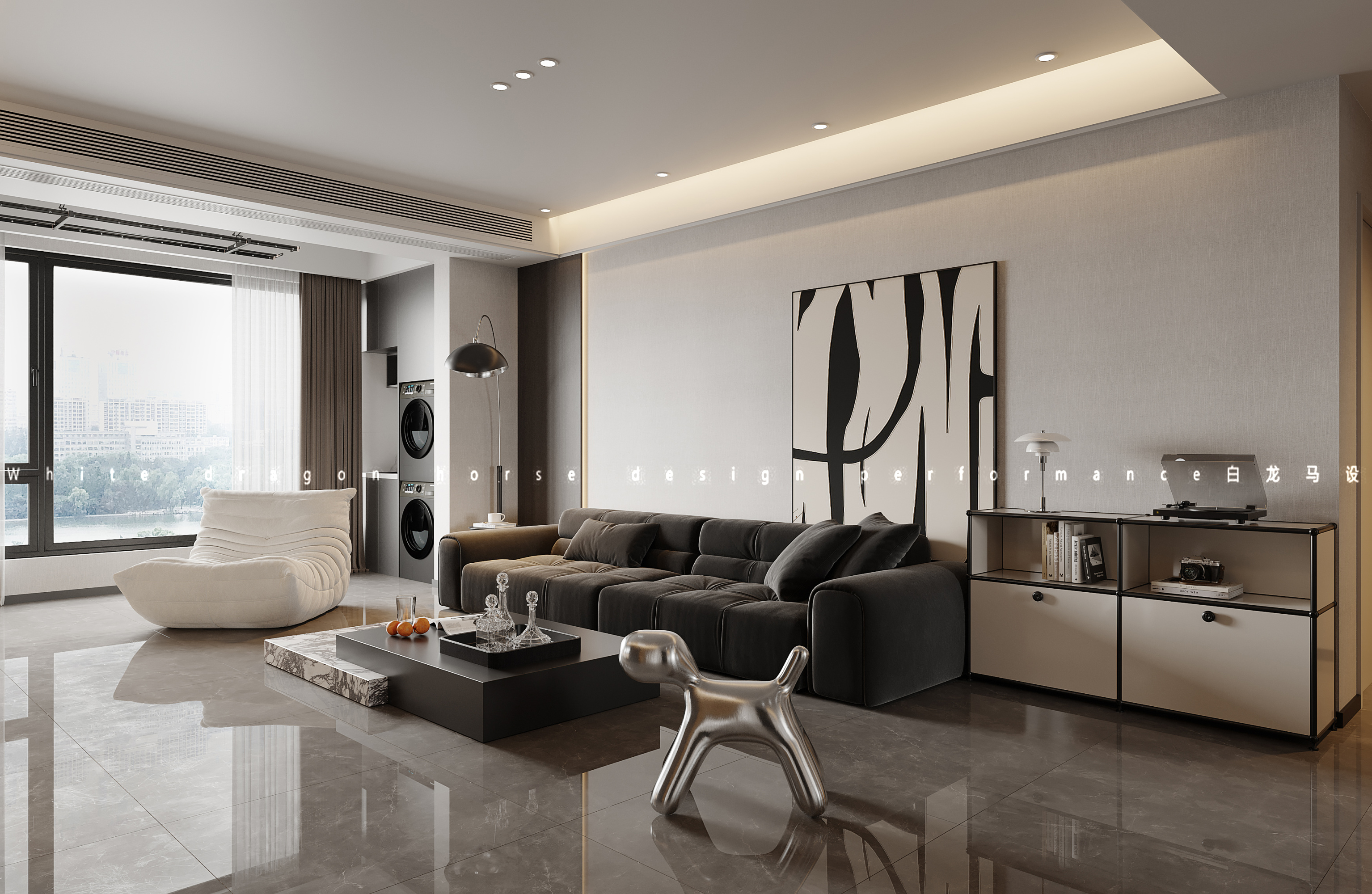 现代轻奢家装效果图[ID: 114050238]_建e效果图