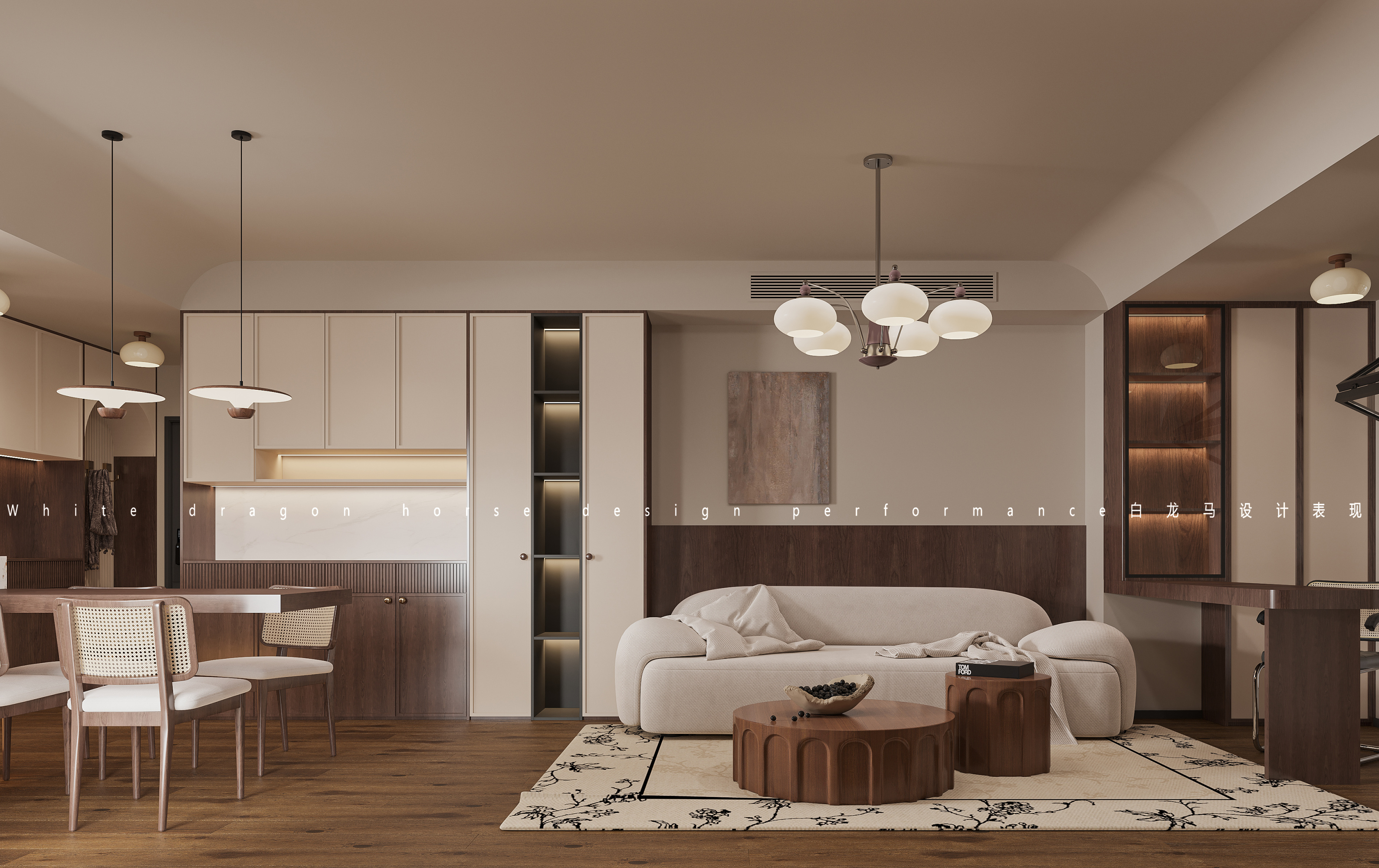 中古风家装效果图[ID: 114050084]_建e效果图