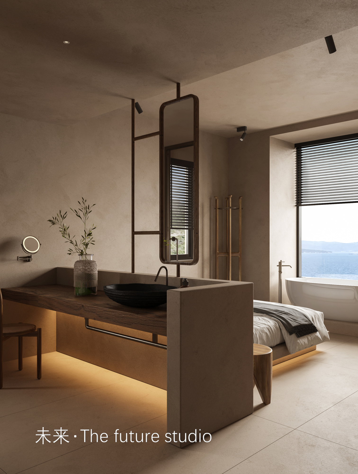 侘寂风家装效果图[ID: 114246684]_建e效果图