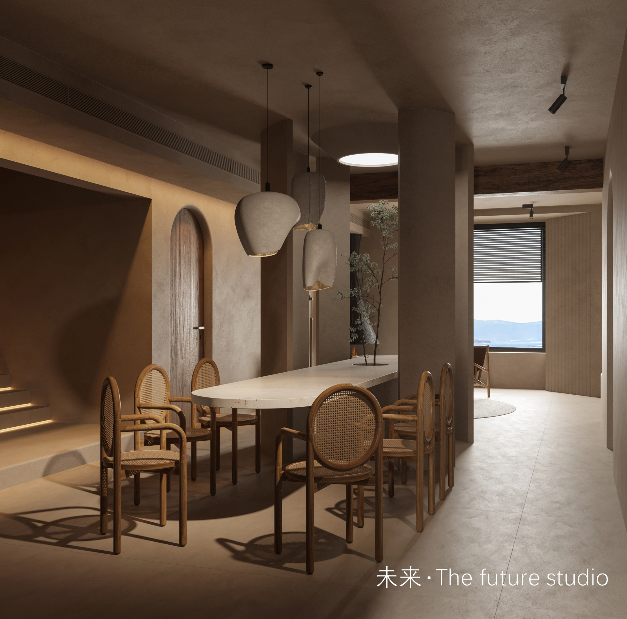 侘寂风家装效果图[ID: 114246684]_建e效果图