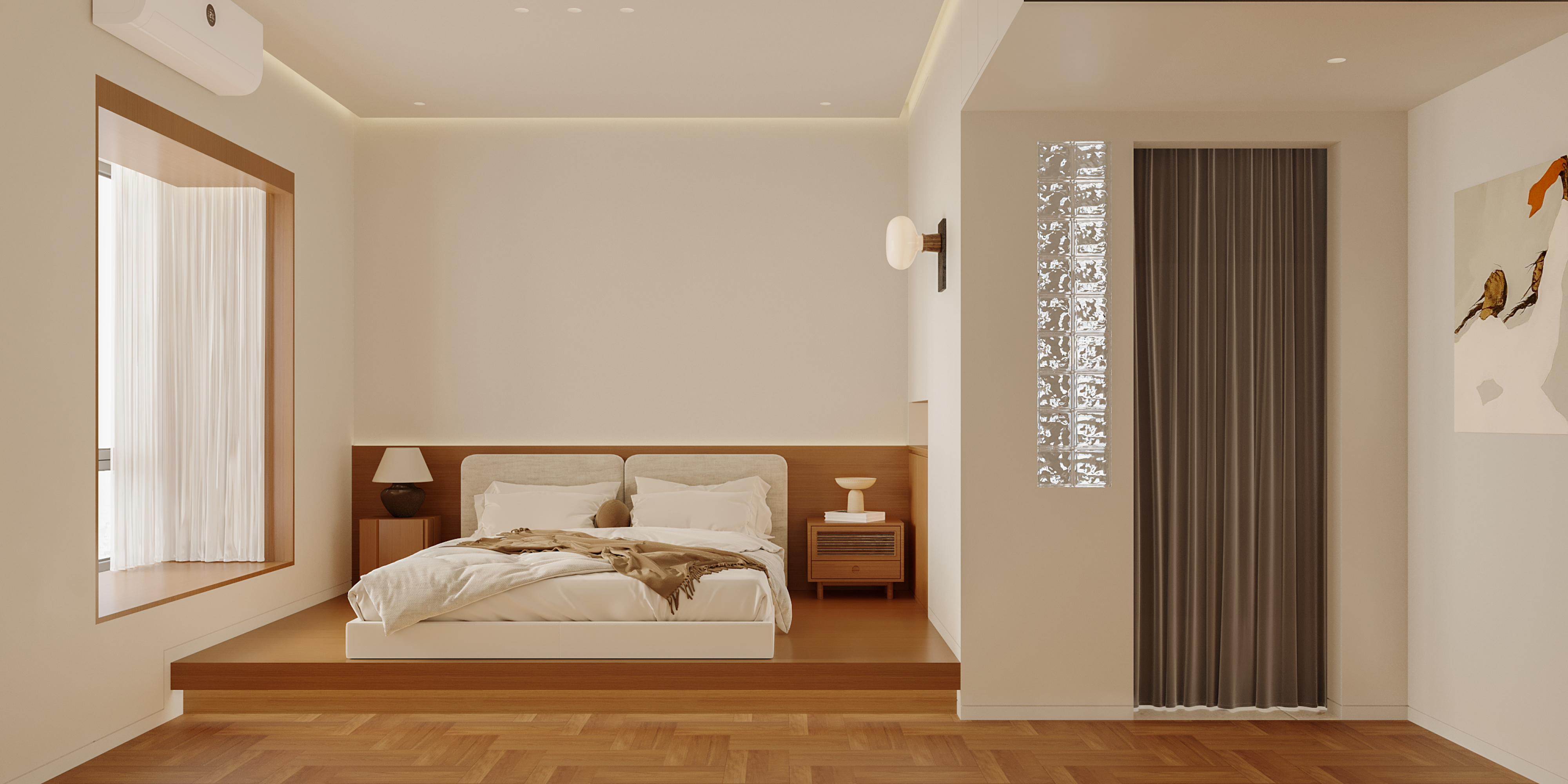 原木极简家装效果图[ID: 114246689]_建e效果图