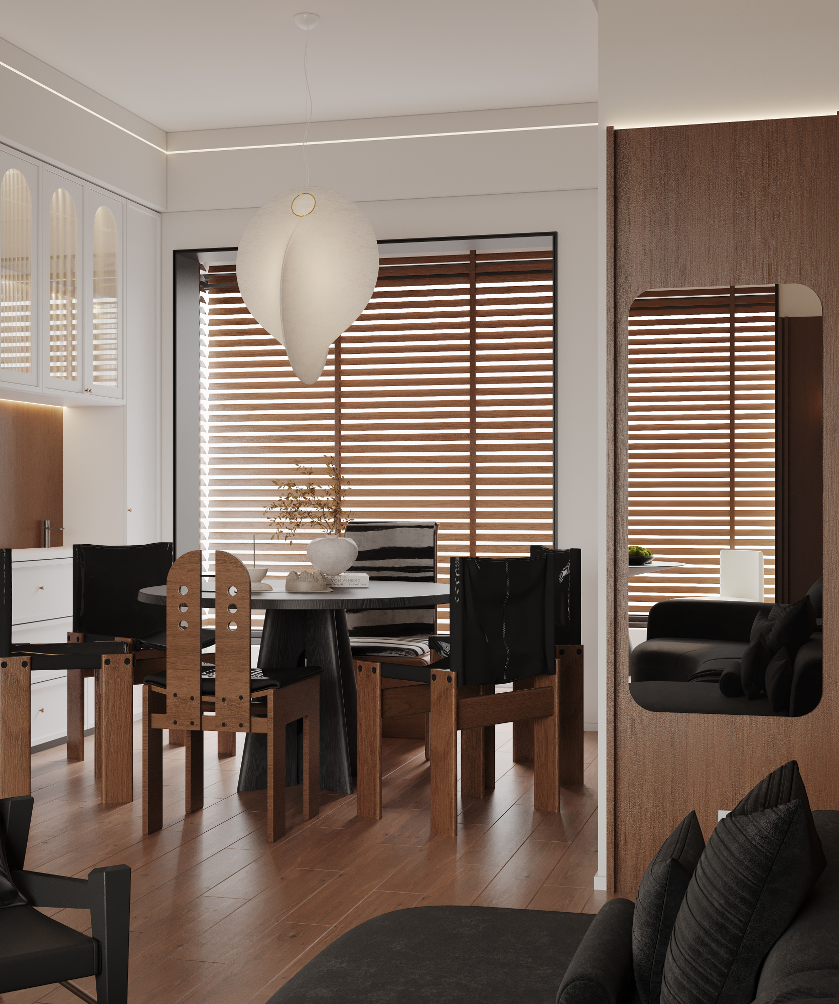 原木风家装效果图[ID: 114246773]_建e效果图