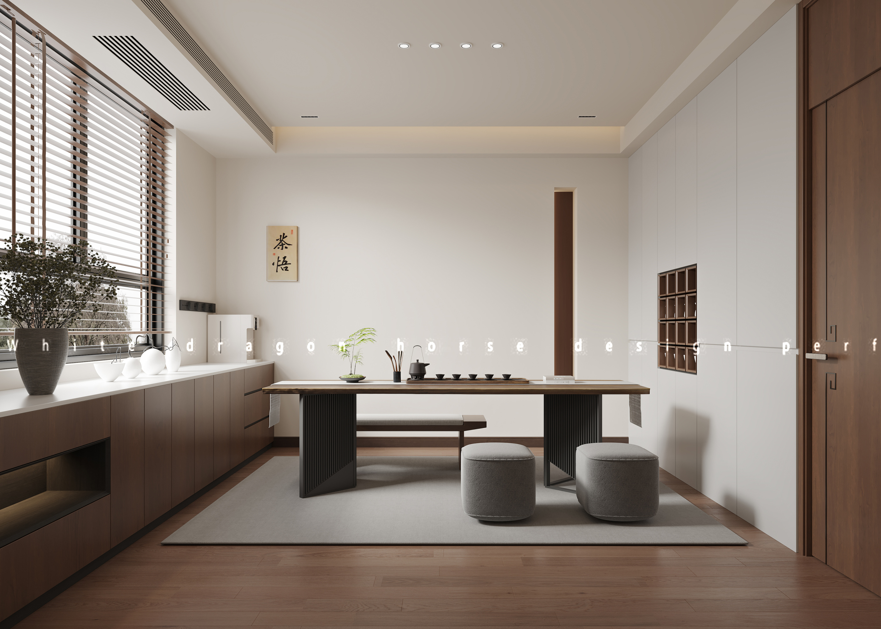 极简新中式精致效果图[ID: 114246757]_建e效果图