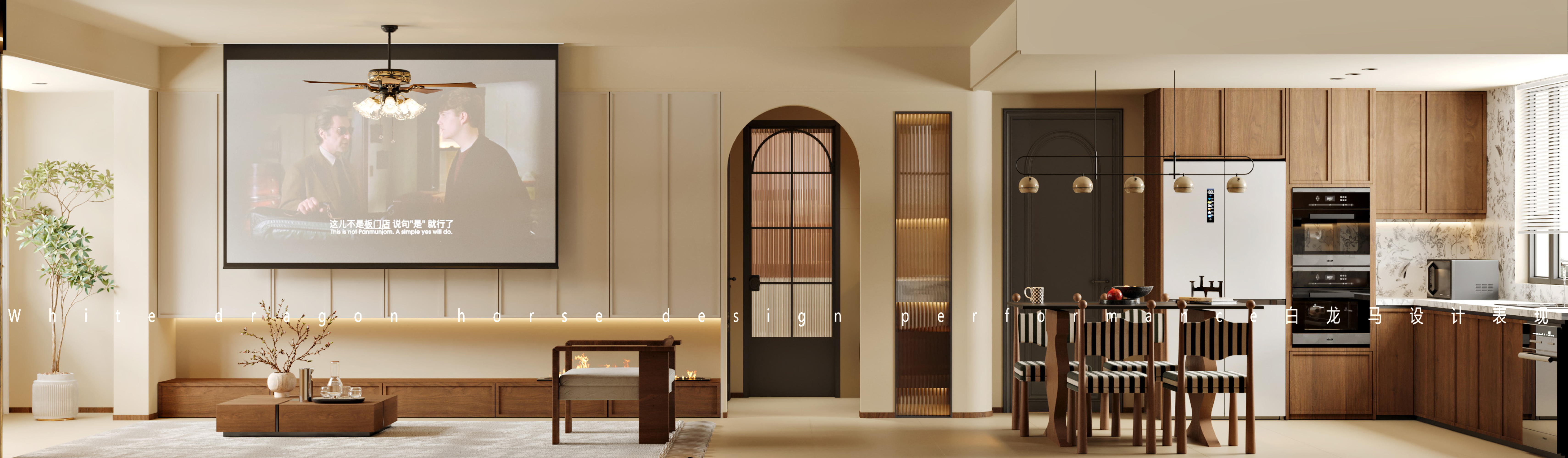 中古风家装效果图[ID: 114246774]_建e效果图