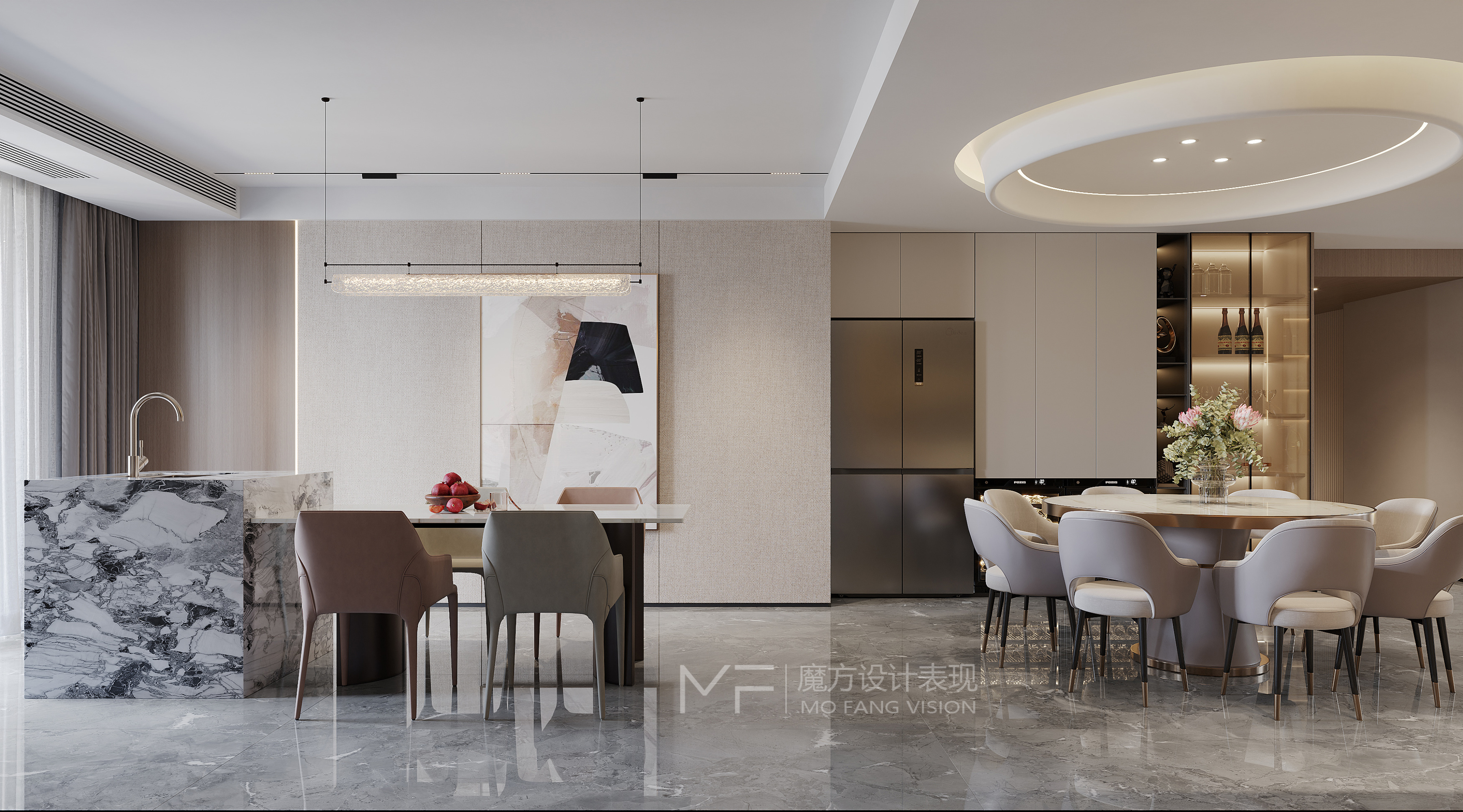 现代轻奢家装效果图[ID: 114181240]_建e效果图