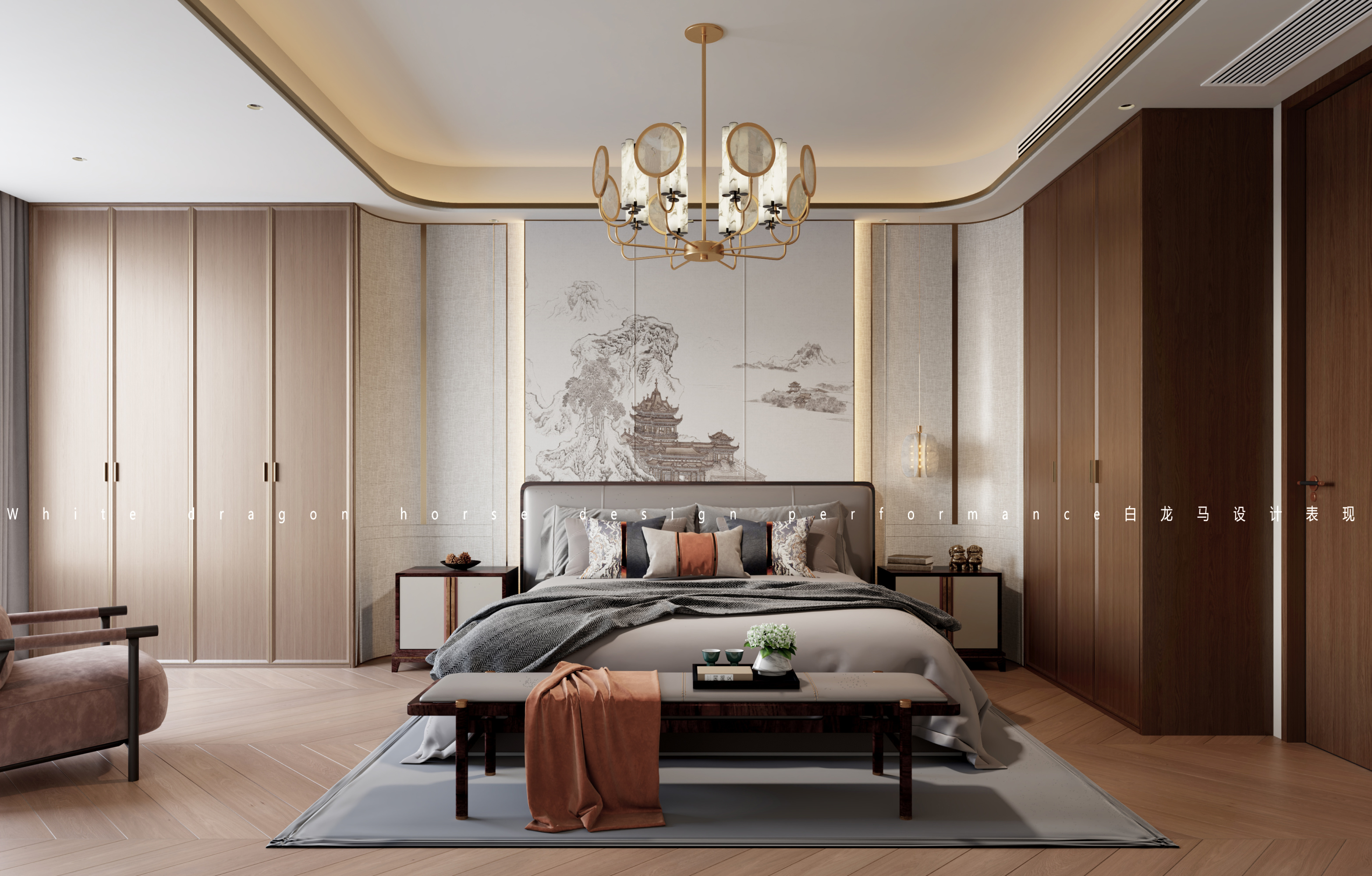 新中式家装效果图[ID: 114181290]_建e效果图