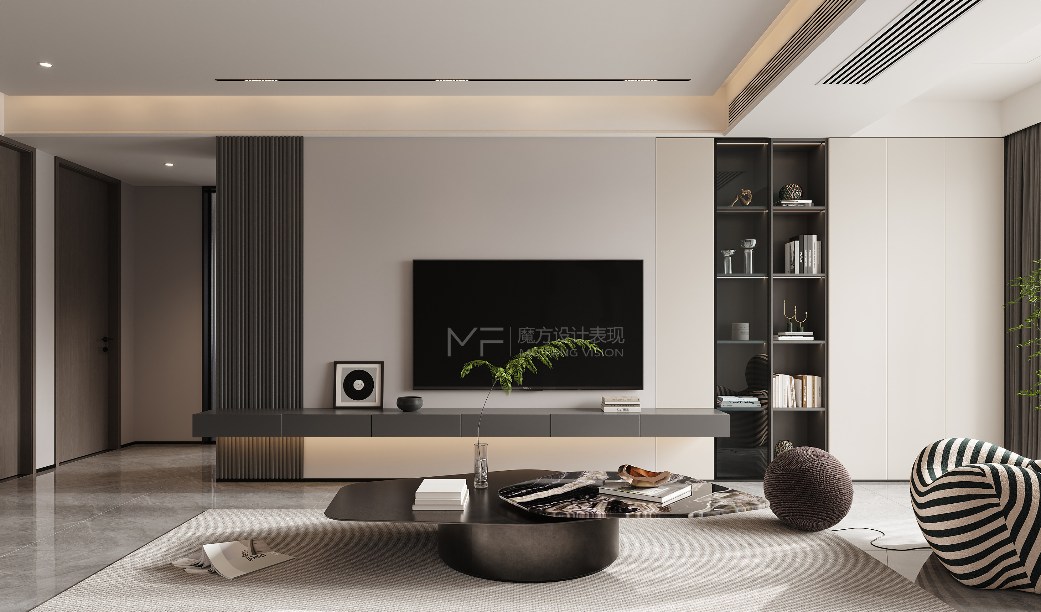 现代简约家装效果图[ID: 114181373]_建e效果图