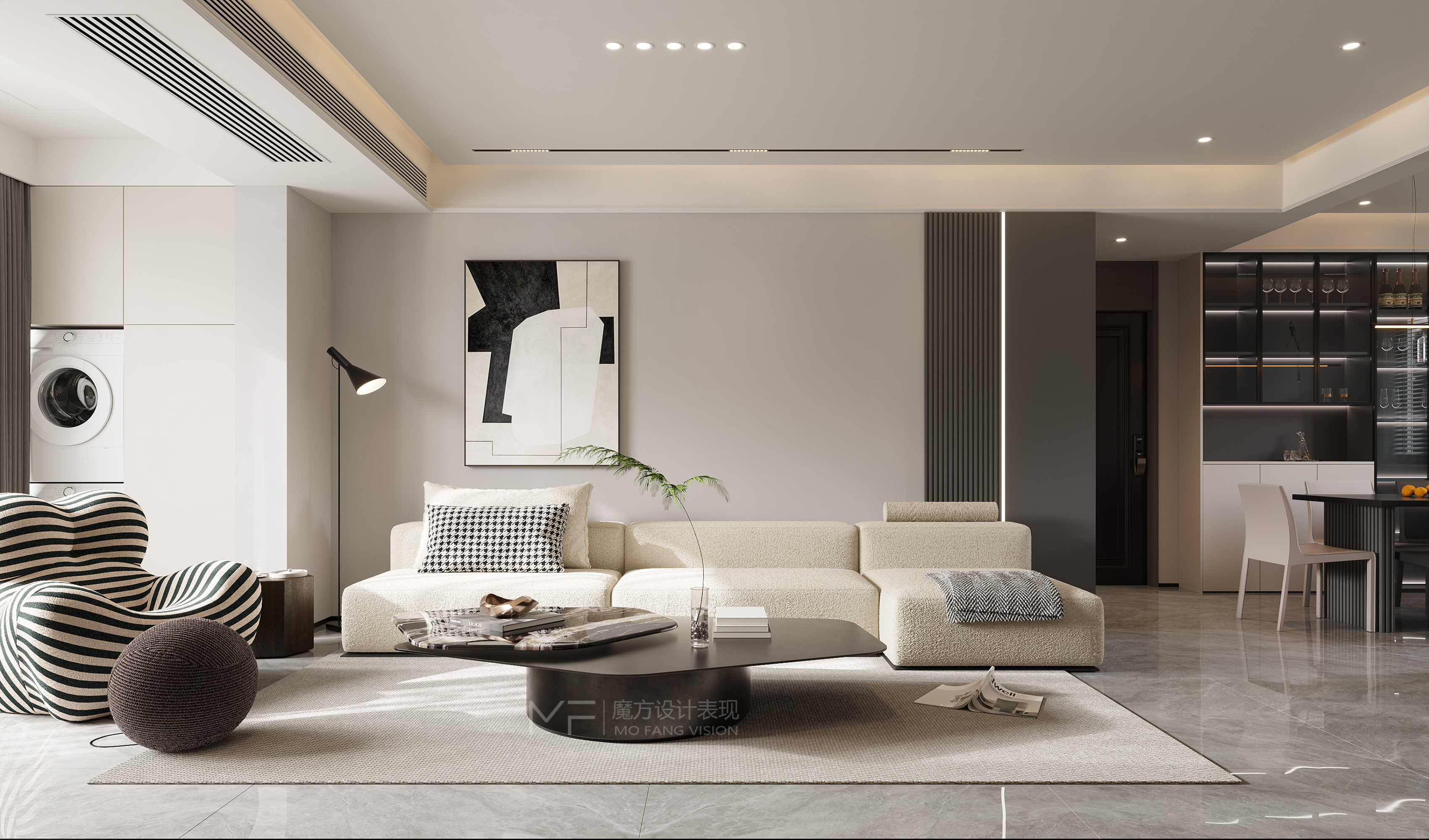 现代简约家装效果图[ID: 114181373]_建e效果图