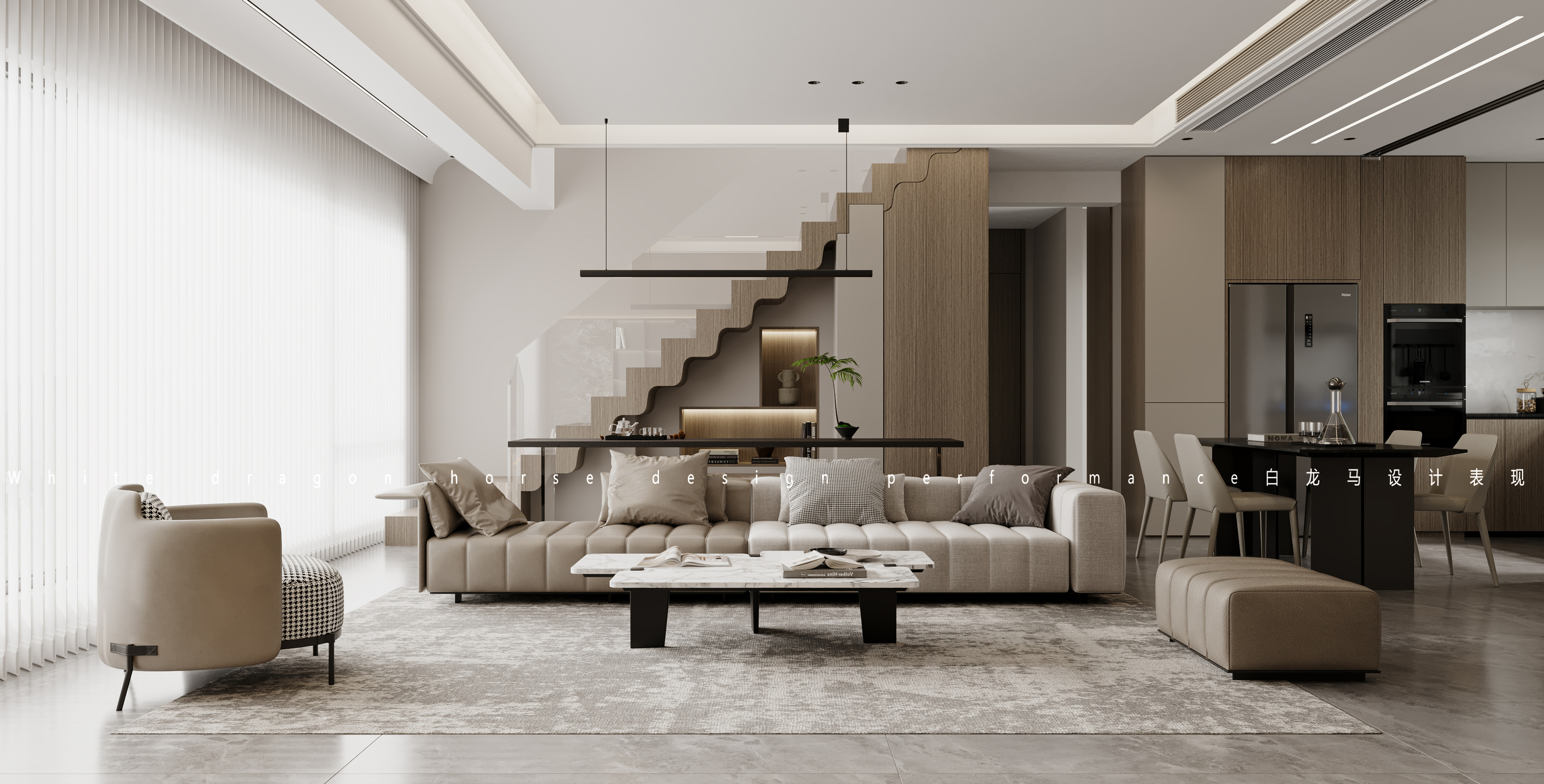 意式轻奢家装效果图[ID: 114181199]_建e效果图