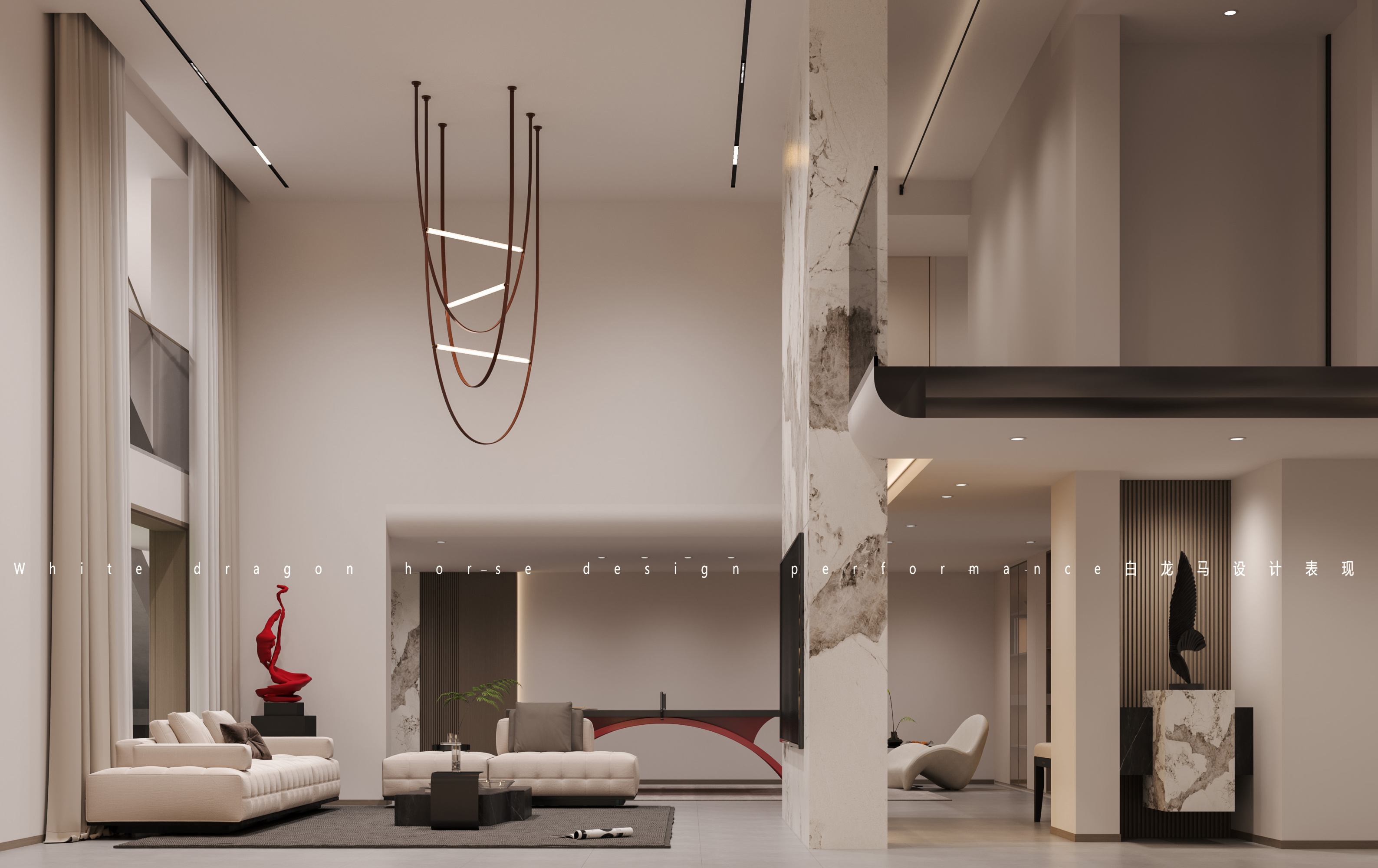 意式轻奢别墅效果图[ID: 114181246]_建e效果图