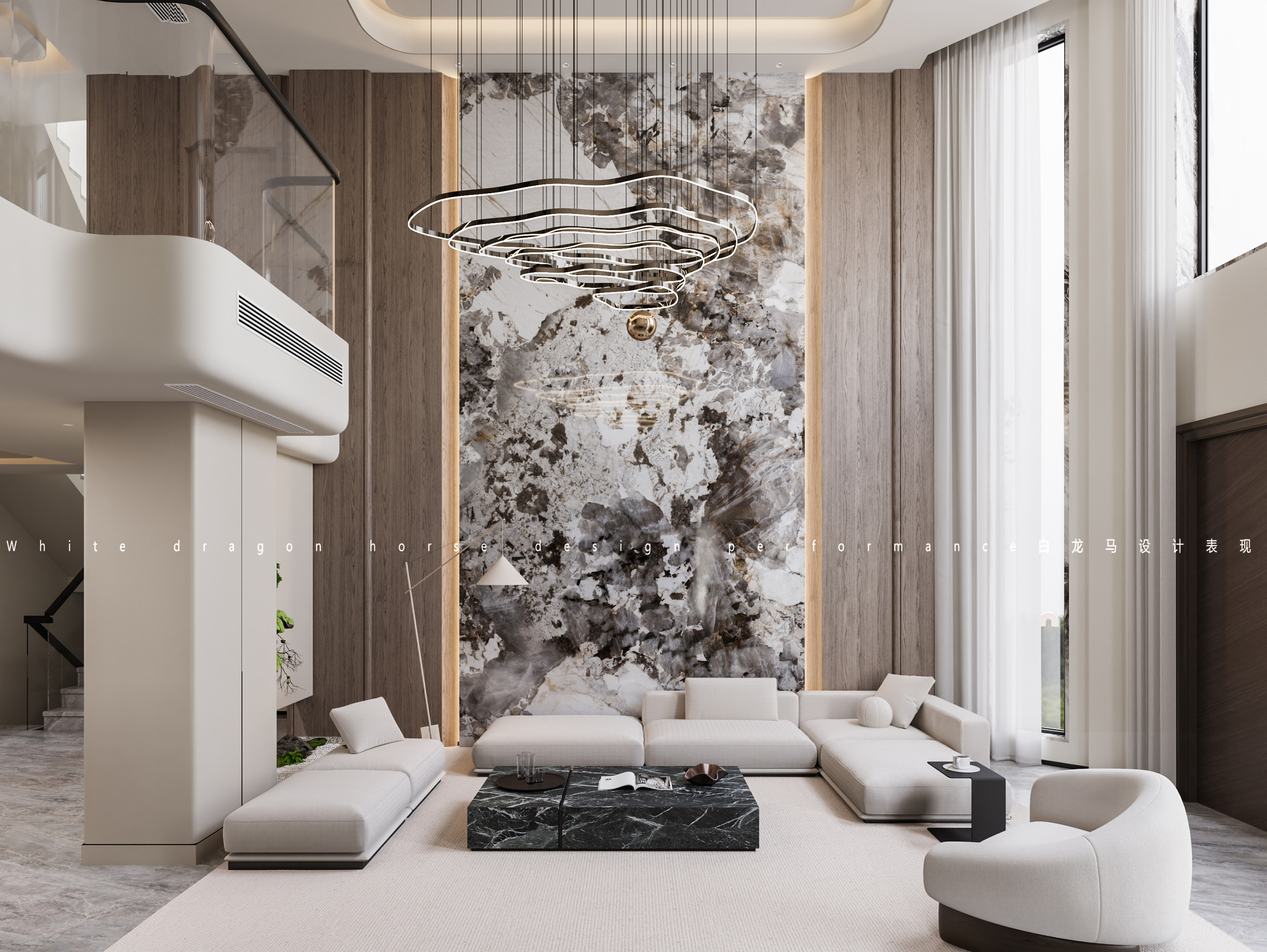 意式轻奢别墅效果图[ID: 114181296]_建e效果图