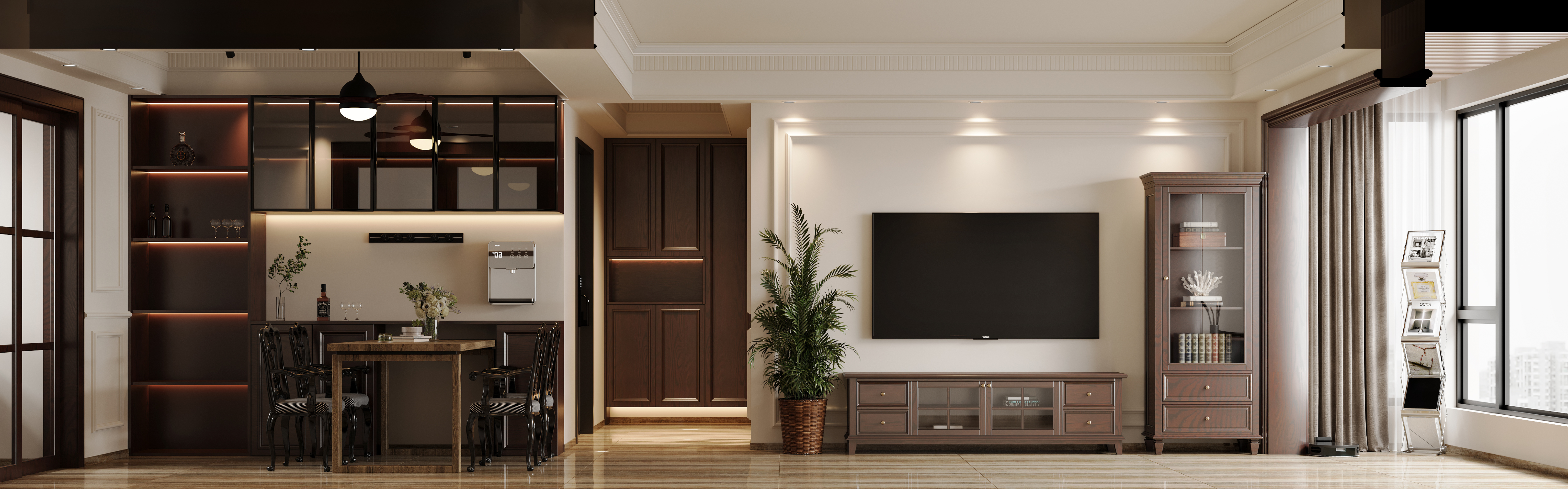 美式家装效果图[ID: 114181331]_建e效果图