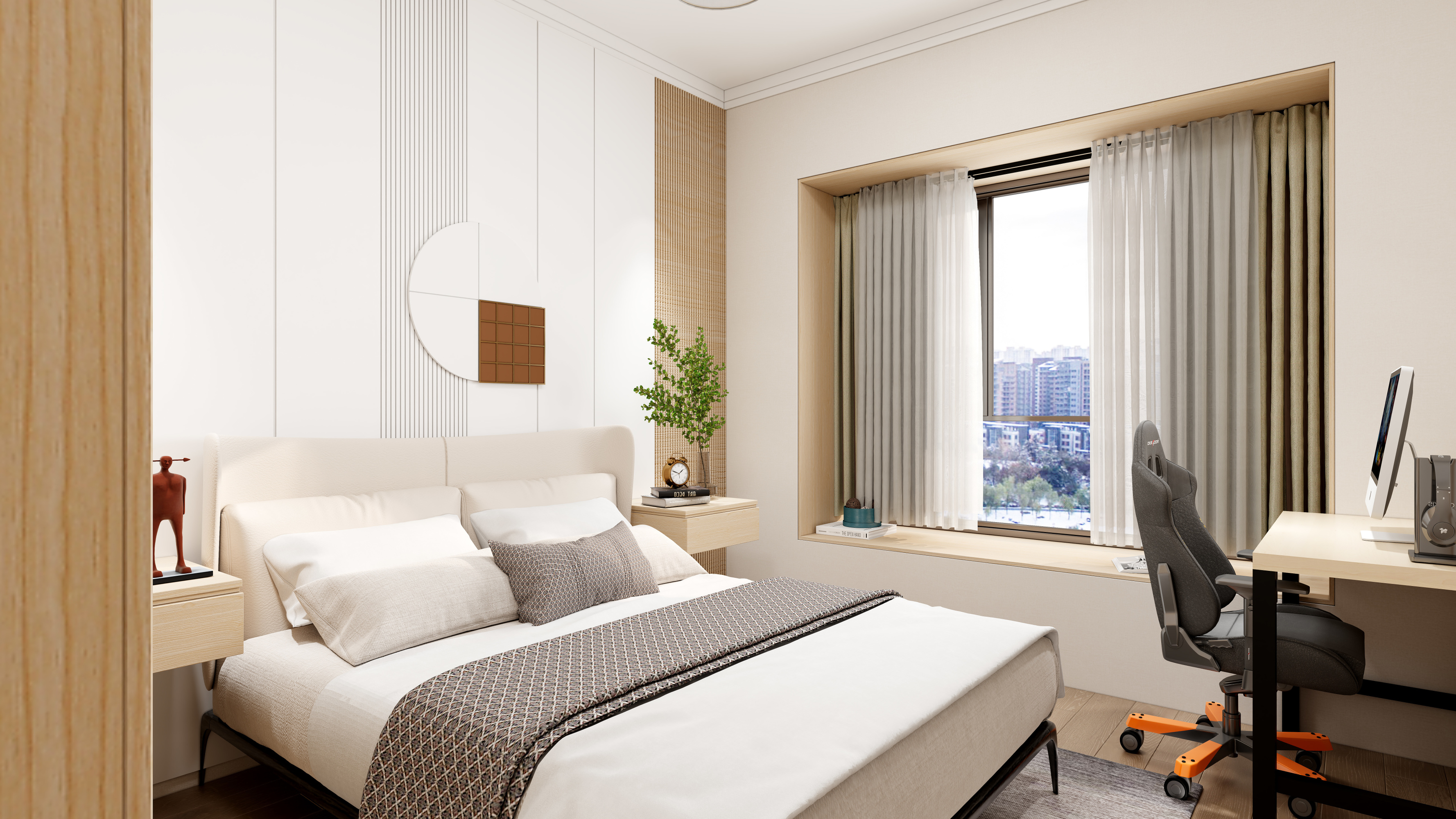 原木风家装效果图[ID: 114181186]_建e效果图