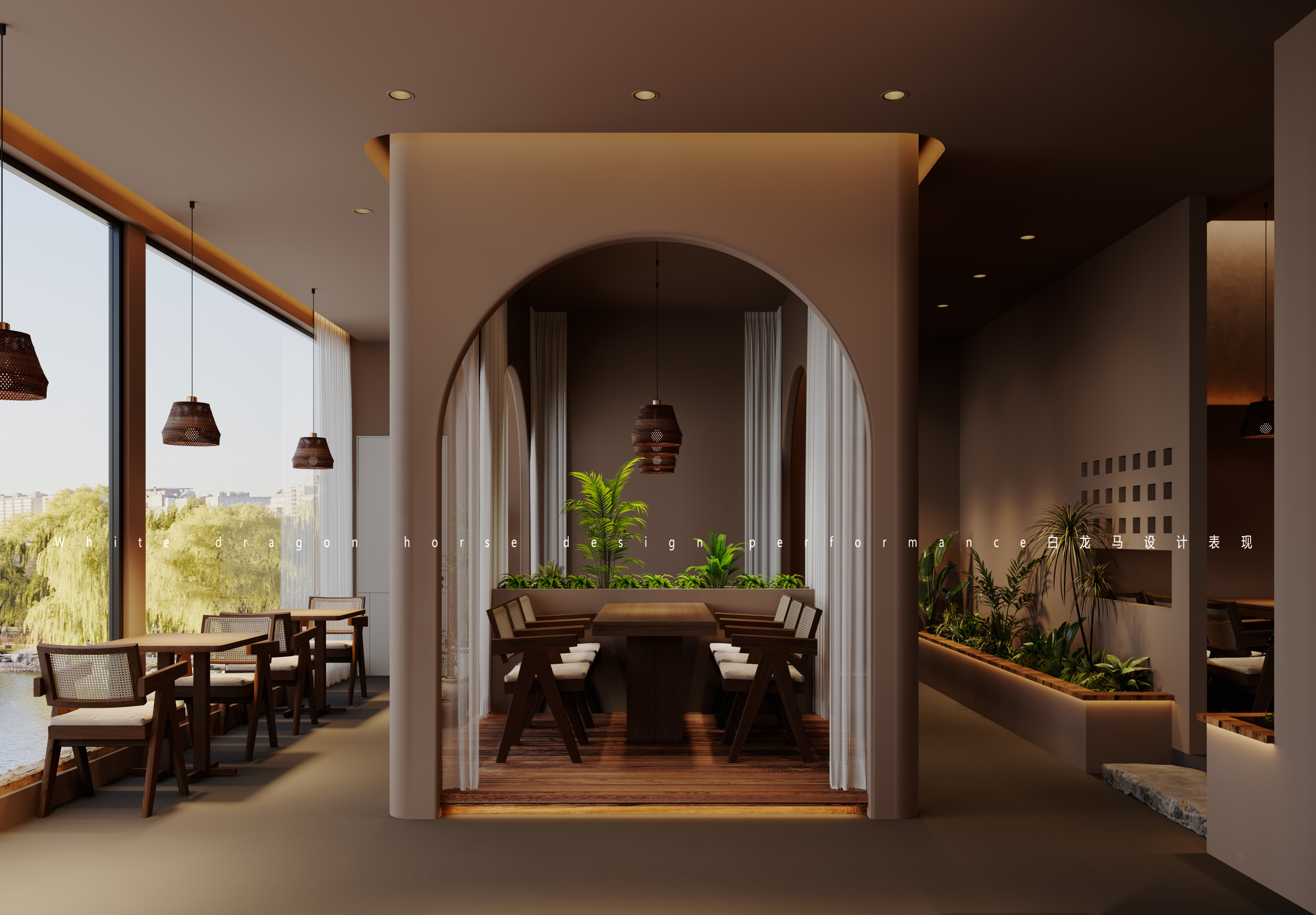 侘寂风工装酒吧效果图[ID: 114181175]_建e效果图