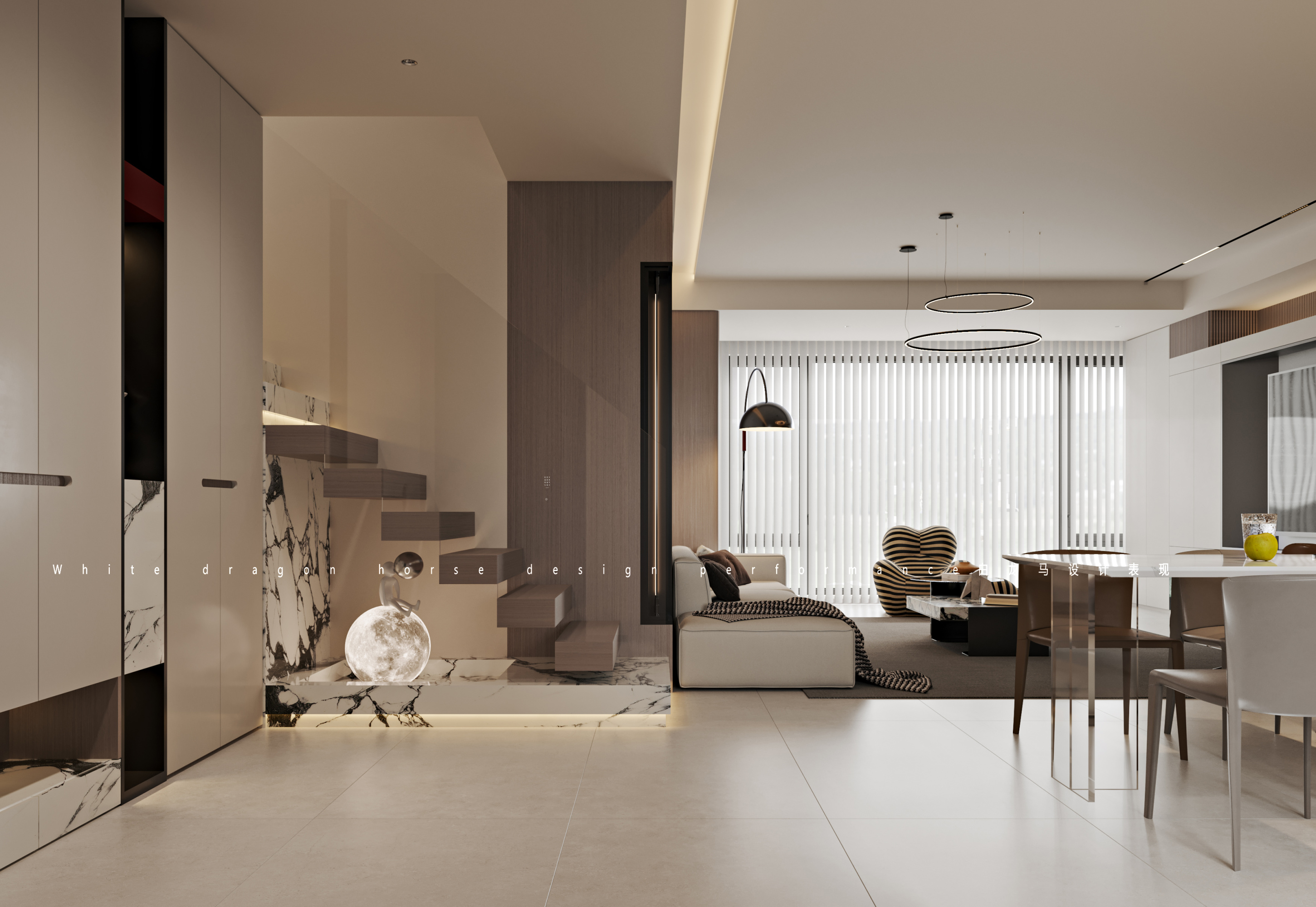 现代轻奢别墅效果图[ID: 113788027]_建e效果图