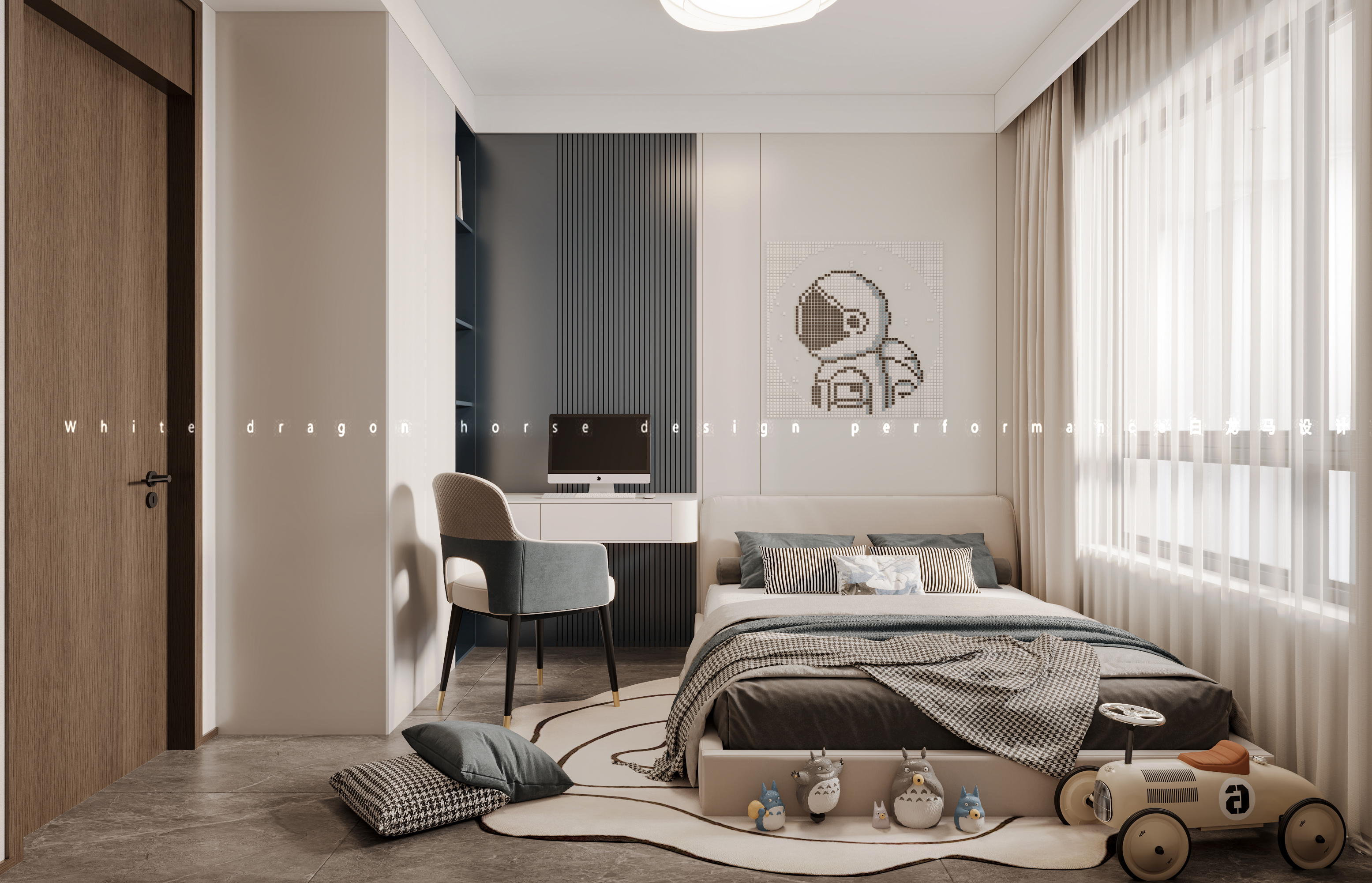 意式大平层效果图[ID: 113788011]_建e效果图