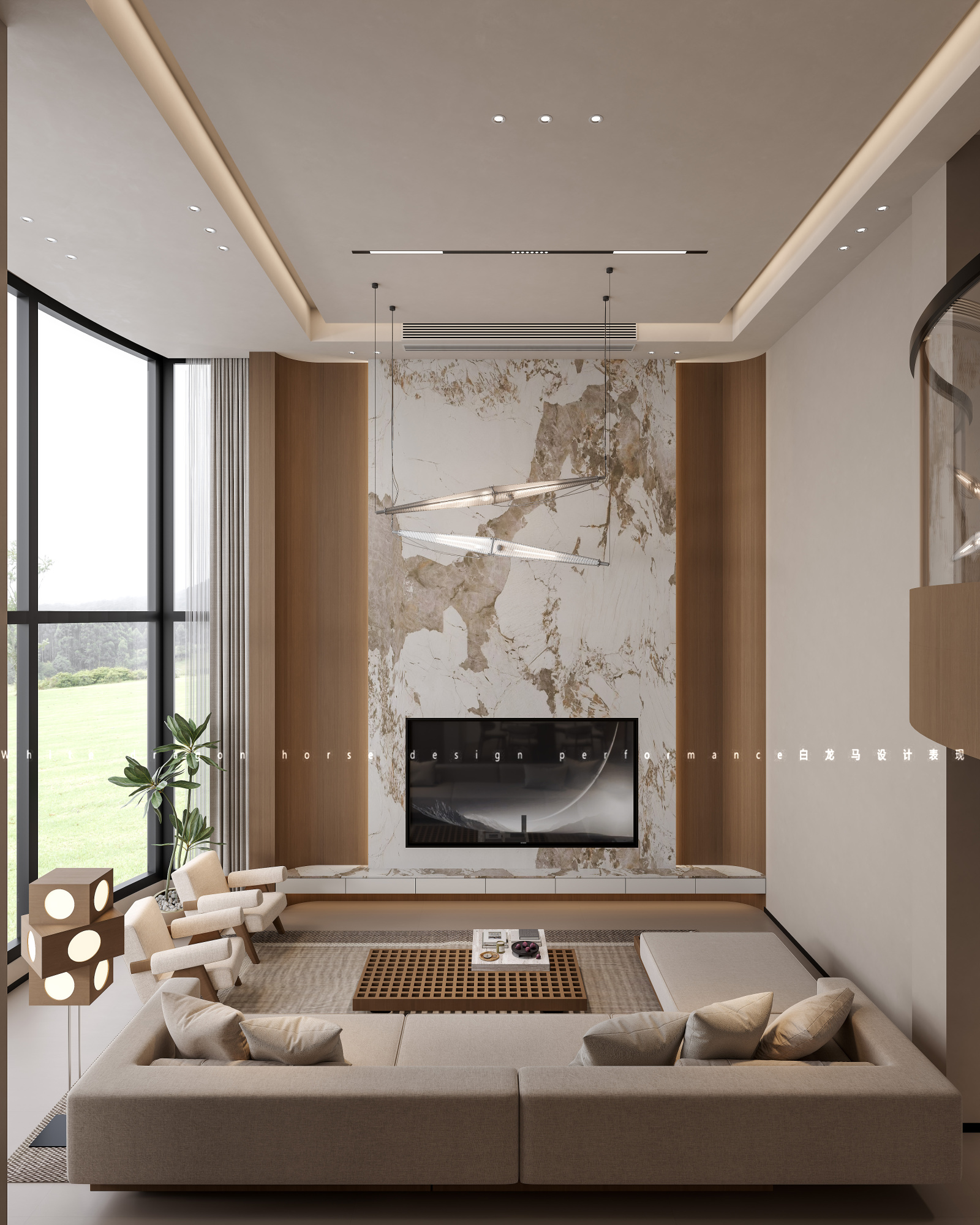 现代风别墅效果图[ID: 113984691]_建e效果图