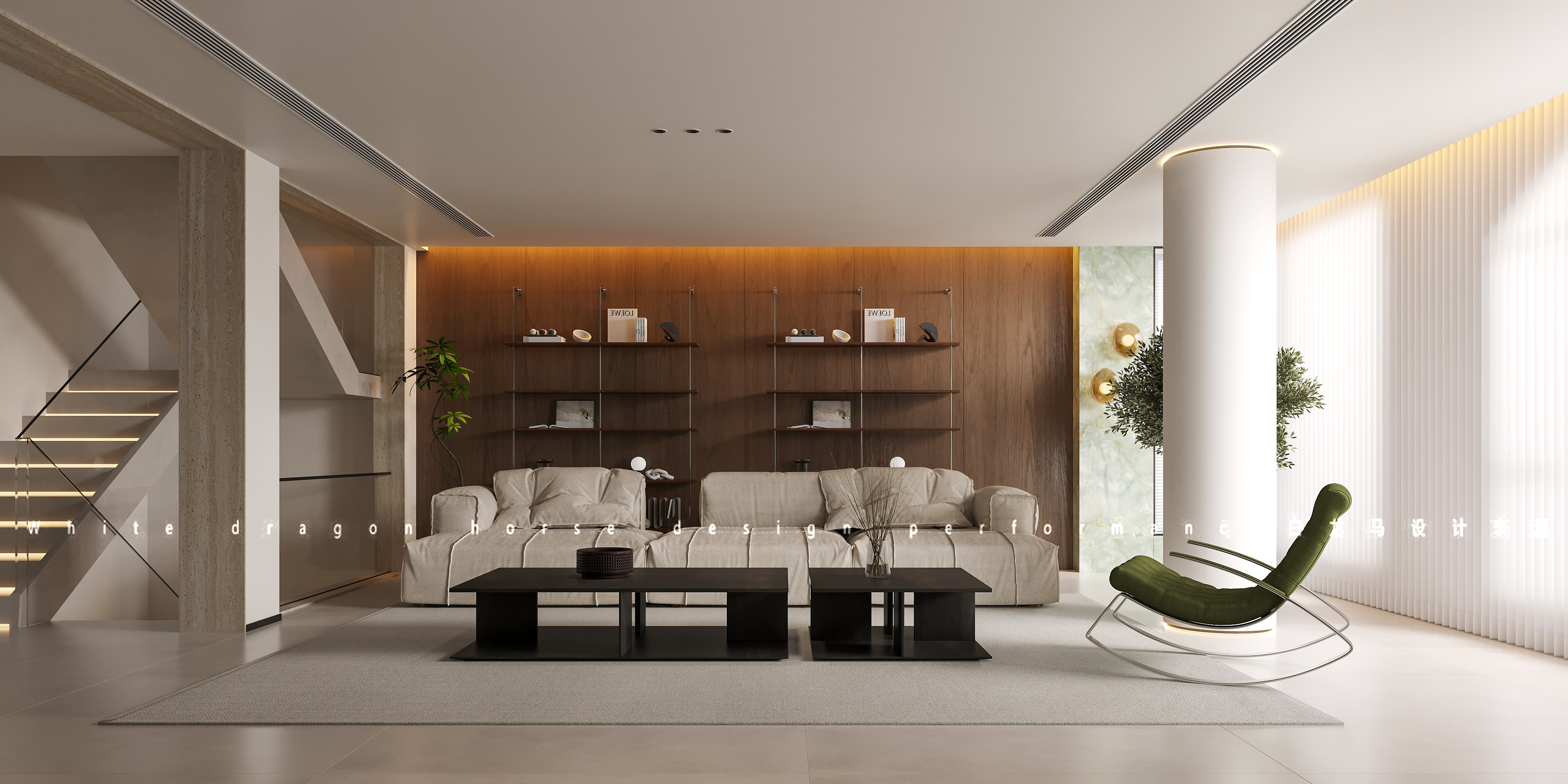 意式轻奢别墅效果图[ID: 113984694]_建e效果图