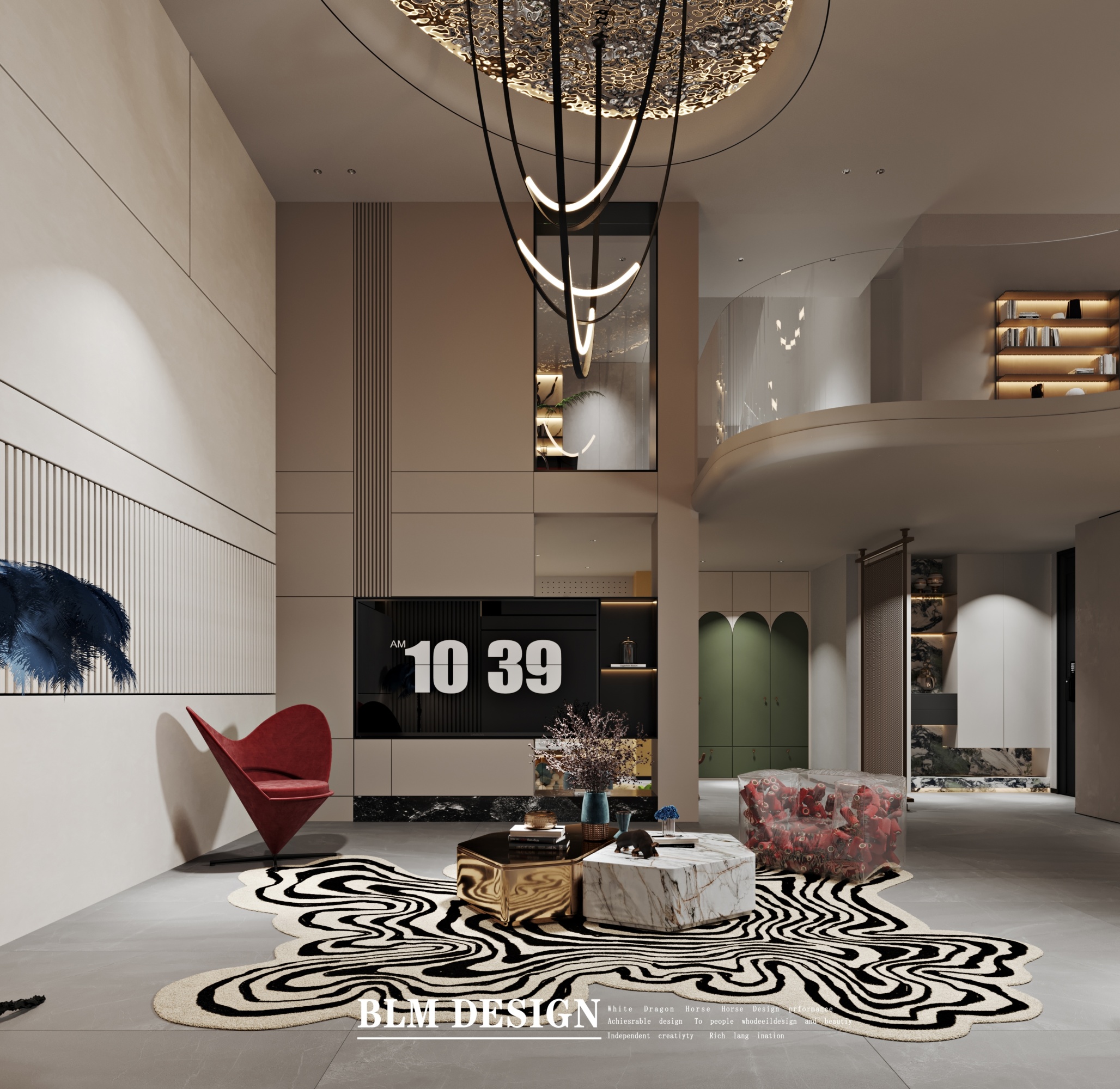 意式轻奢别墅效果图[ID: 113919106]_建e效果图