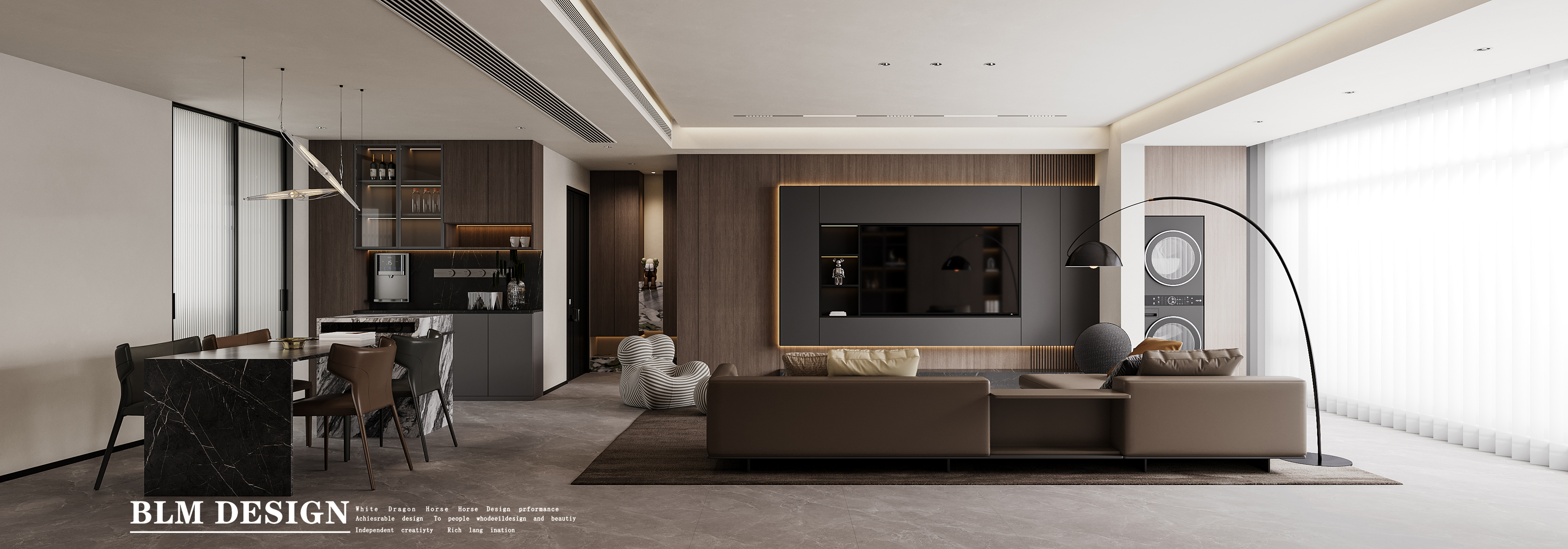 意式简约家装效果图[ID: 114640080]_建e效果图