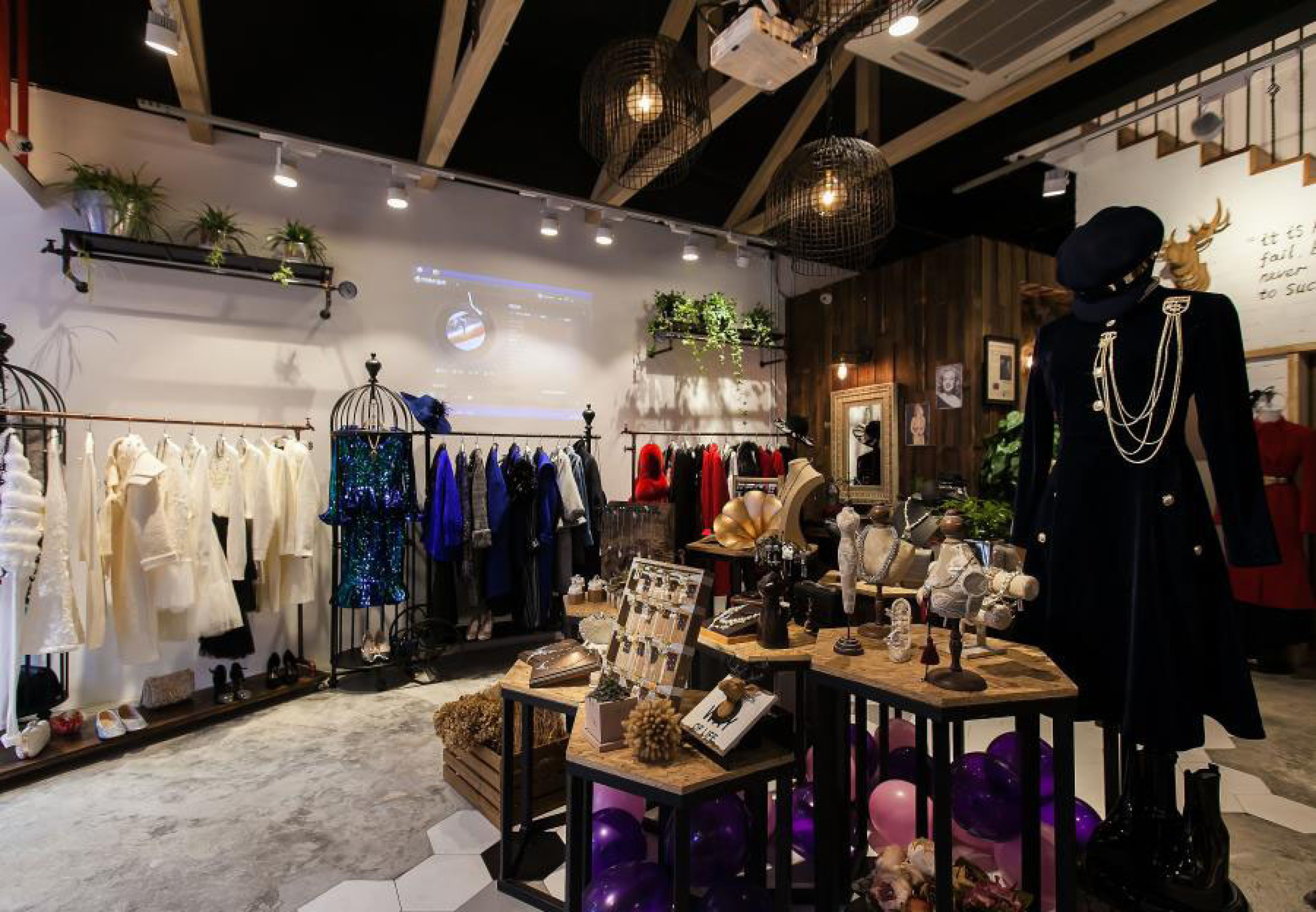 女装店 服装店设计案例效果图[ID: 114574463]_建e效果图