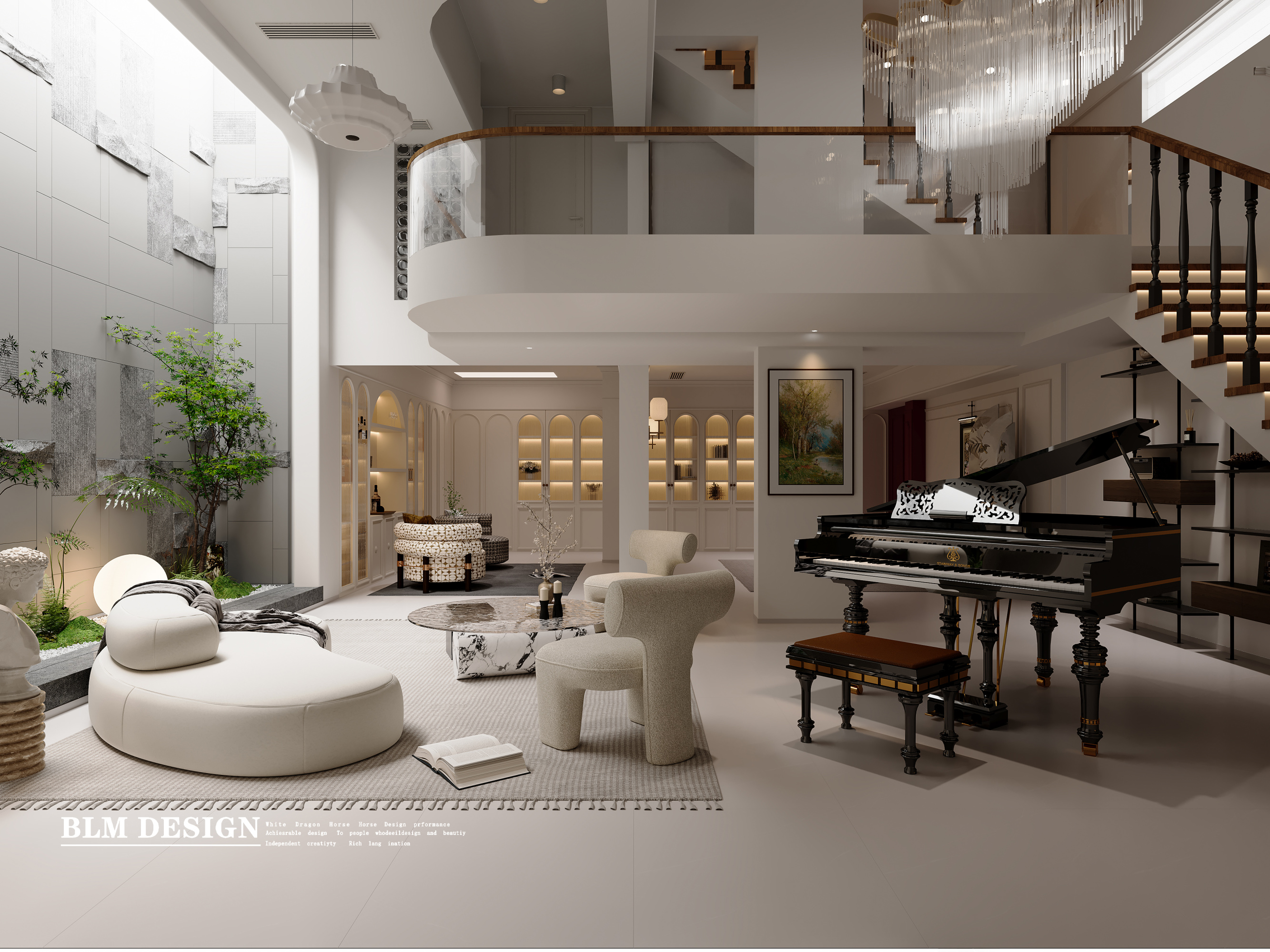 法式风-白龙马效果图[ID: 114574415]_建e效果图