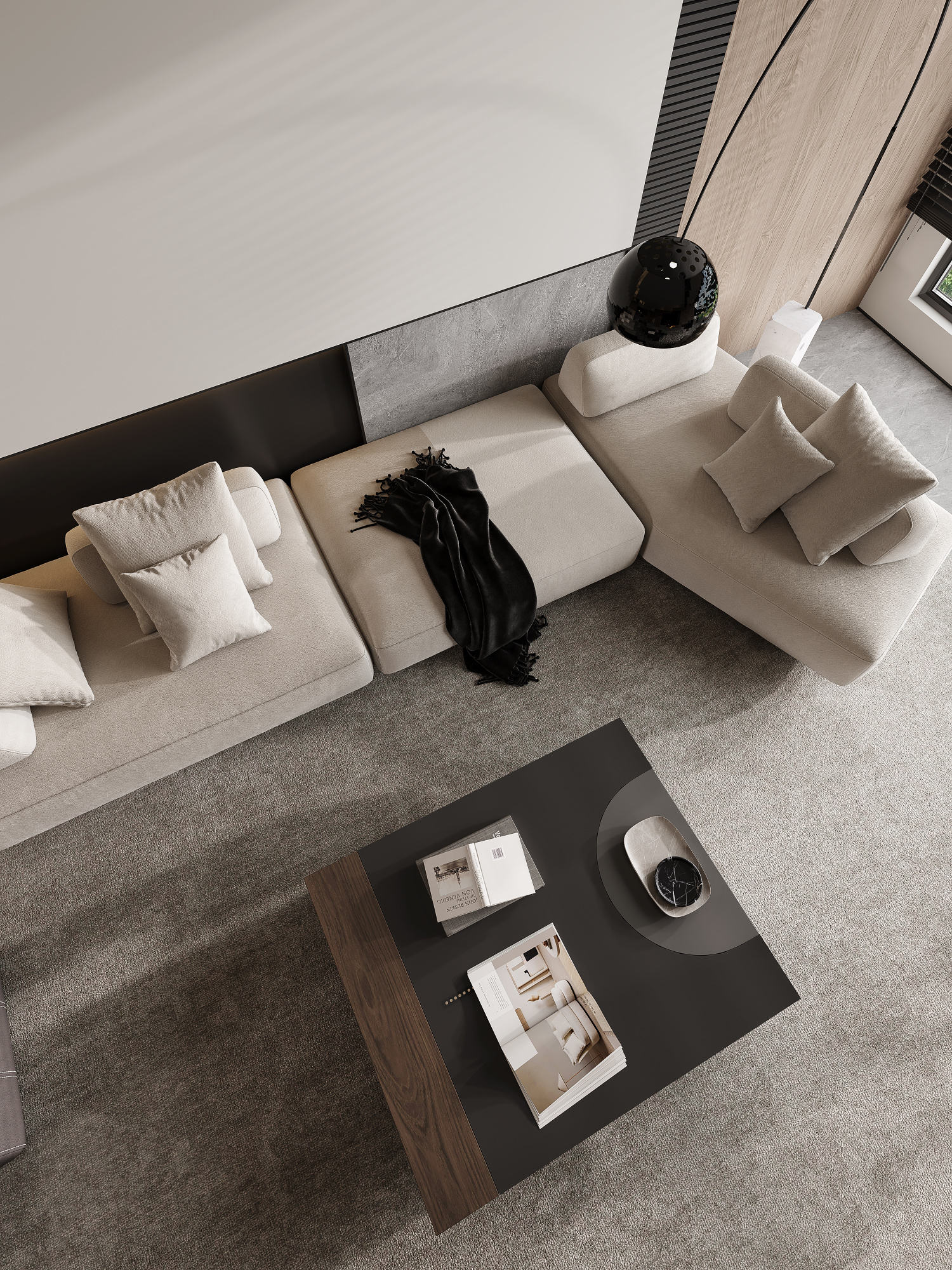 意式简约-白龙马效果图[ID: 114771003]_建e效果图