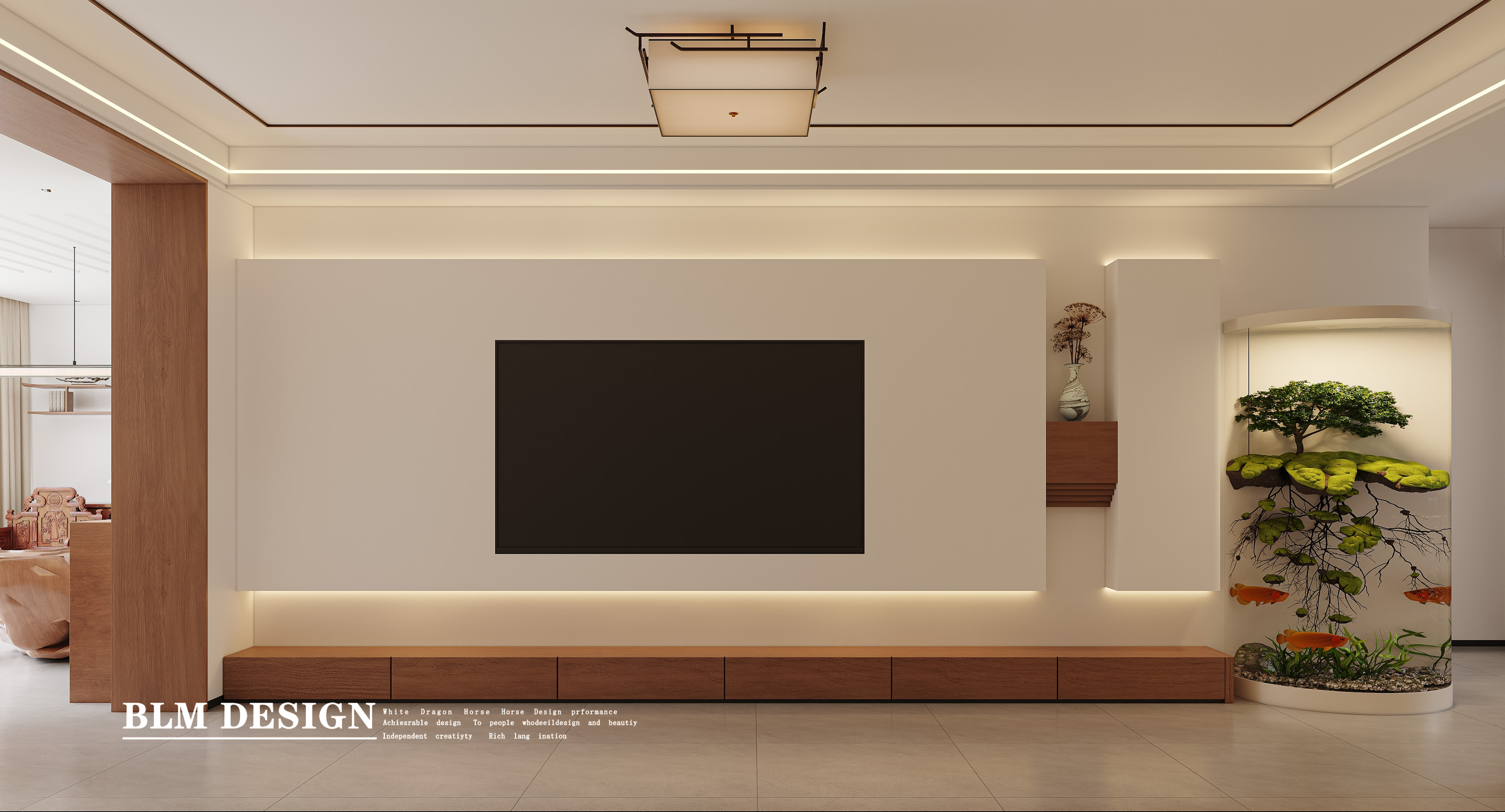 新中式案例[ID: 114770990]_建e效果图