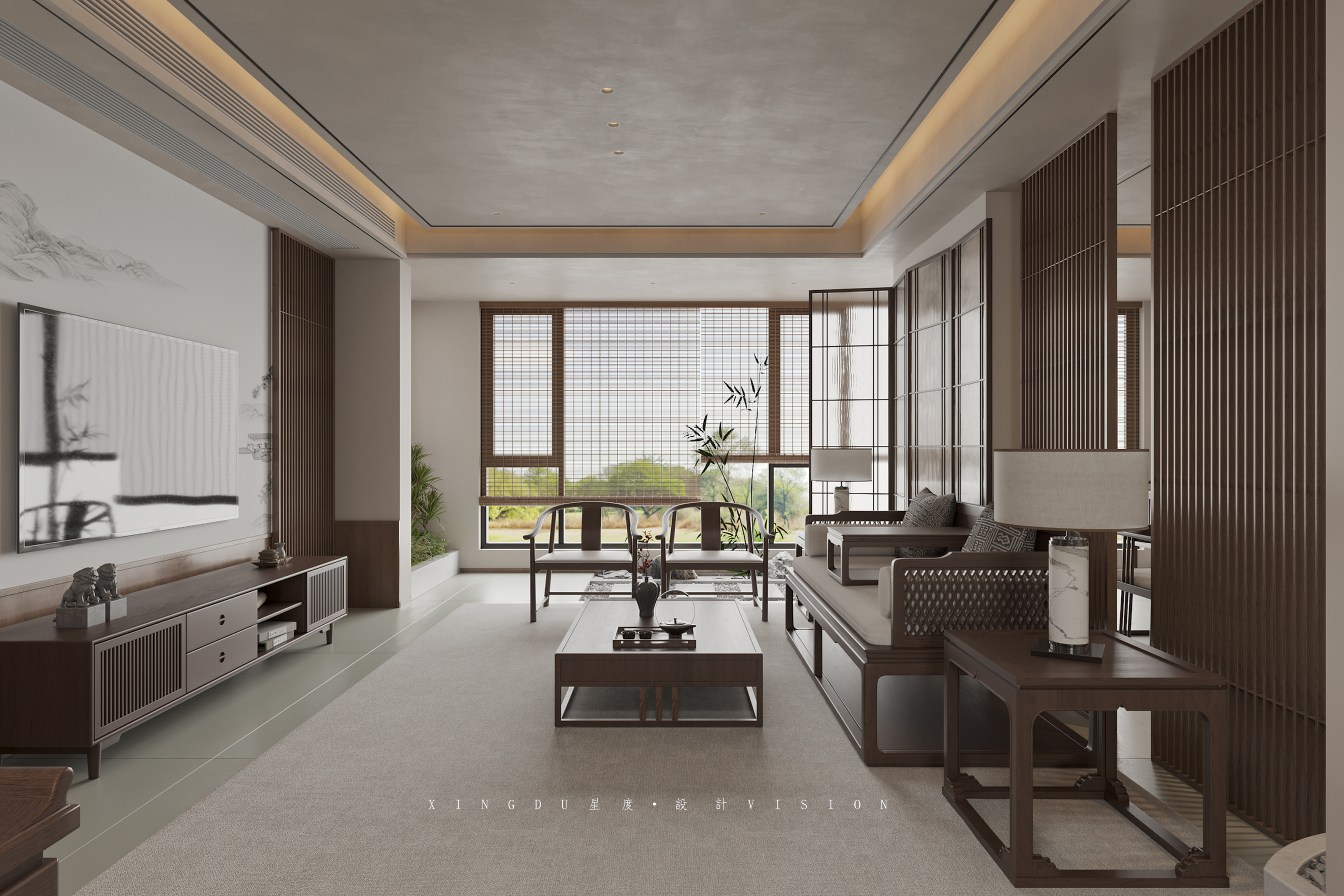 宋代新中式[ID: 114771153]_建e效果图