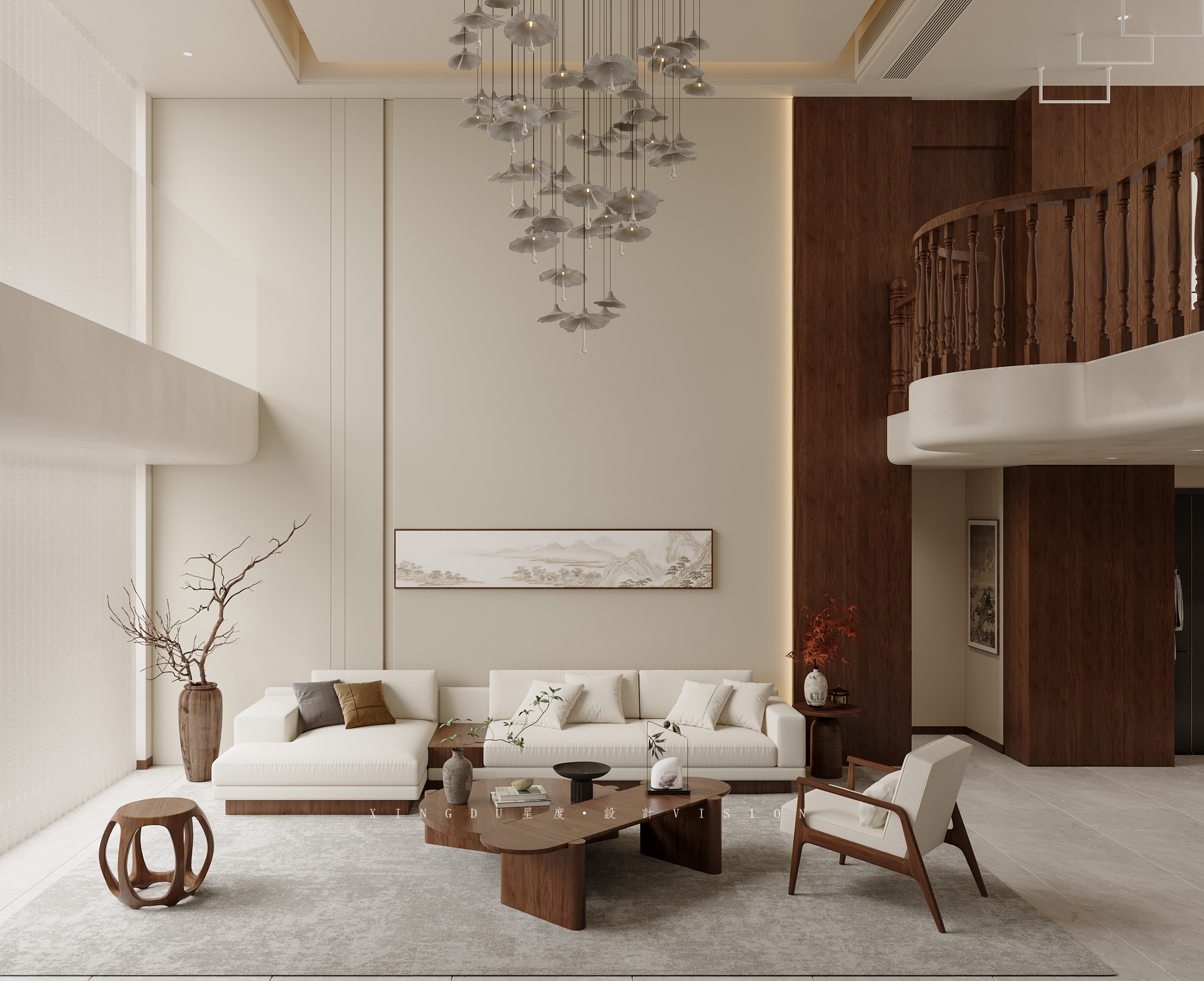 宋式美学别墅效果图[ID: 114770992]_建e效果图