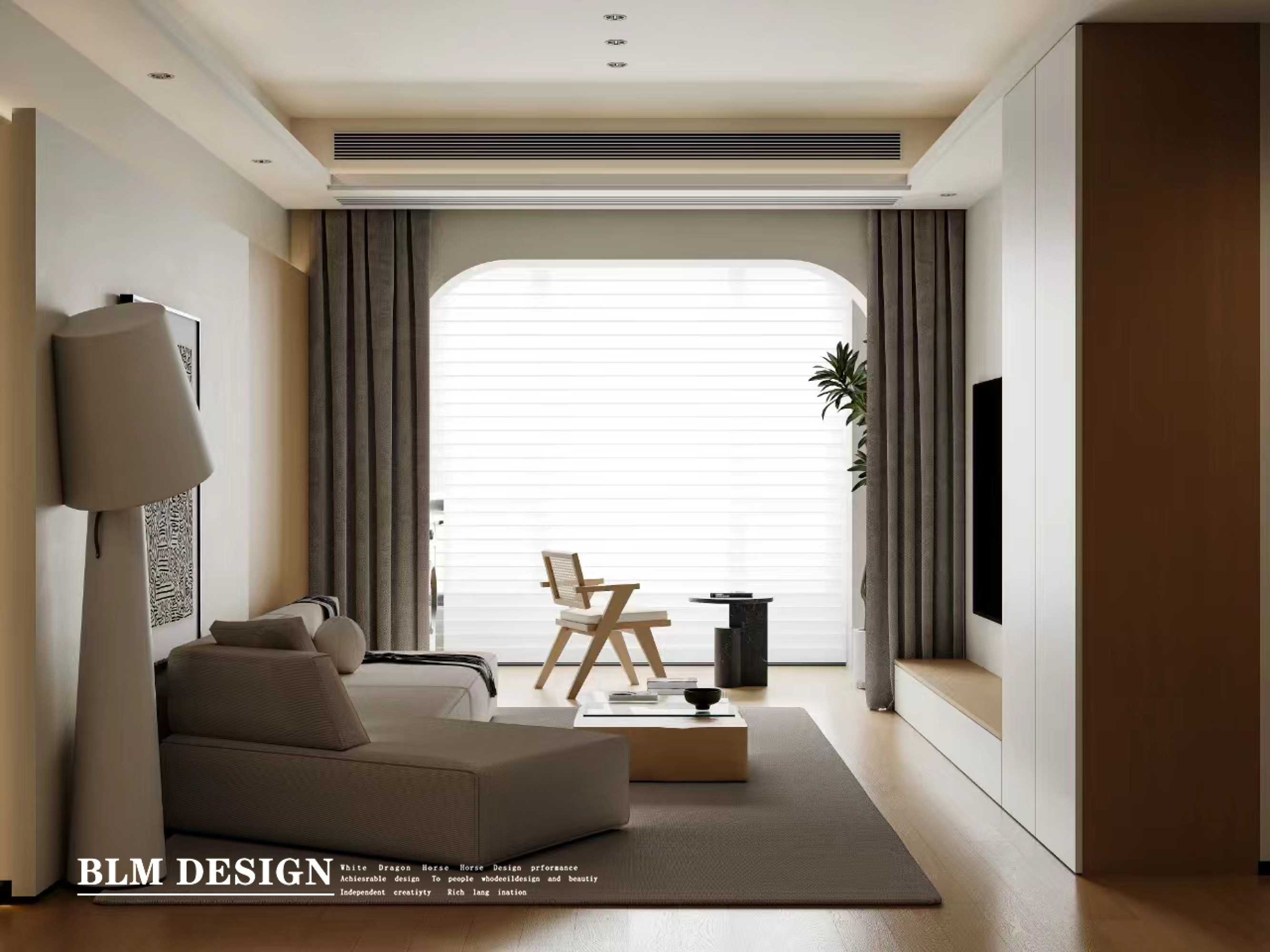 现代原木[ID: 114705421]_建e效果图