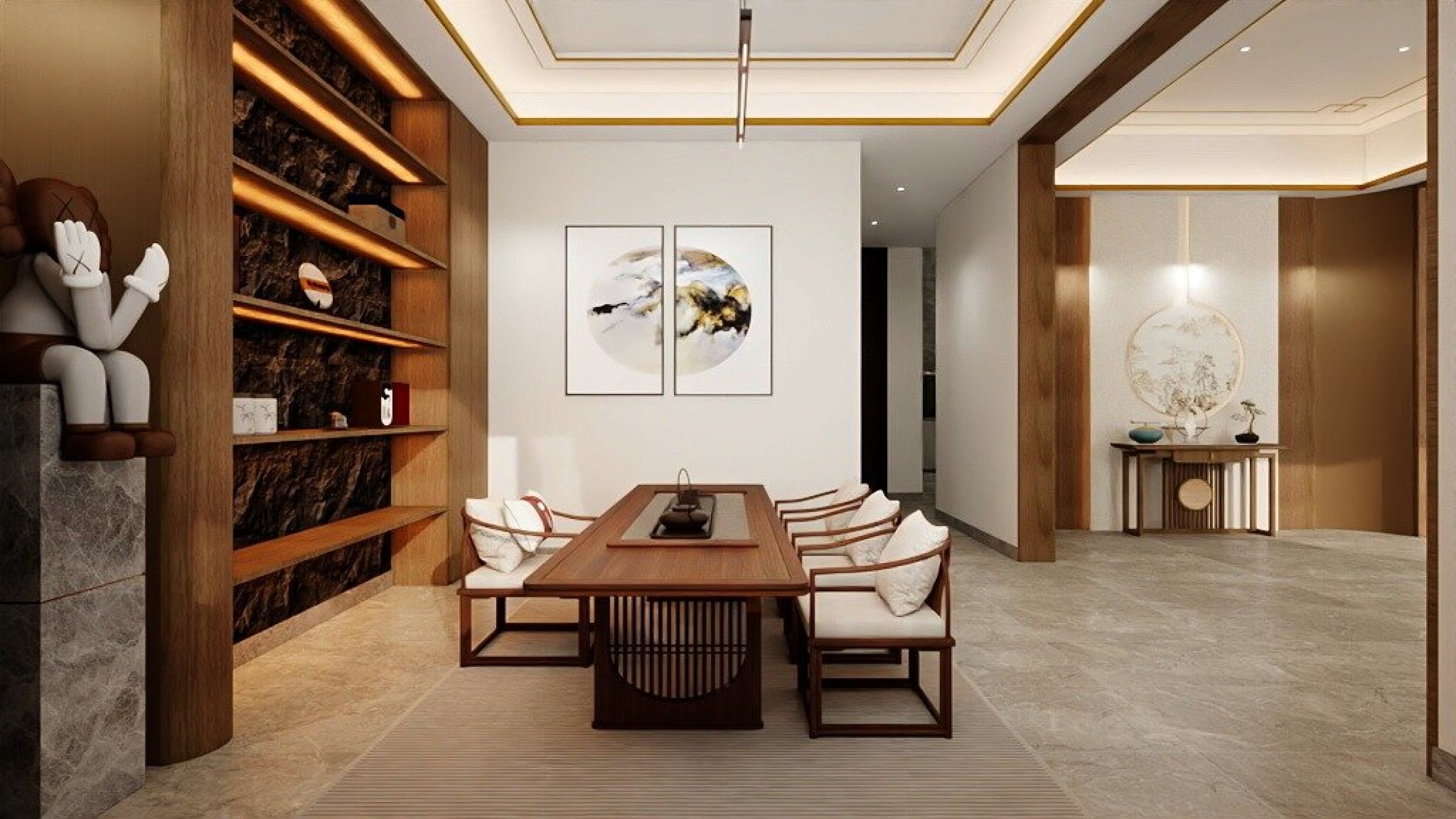 茶室[ID: 114705425]_建e效果图
