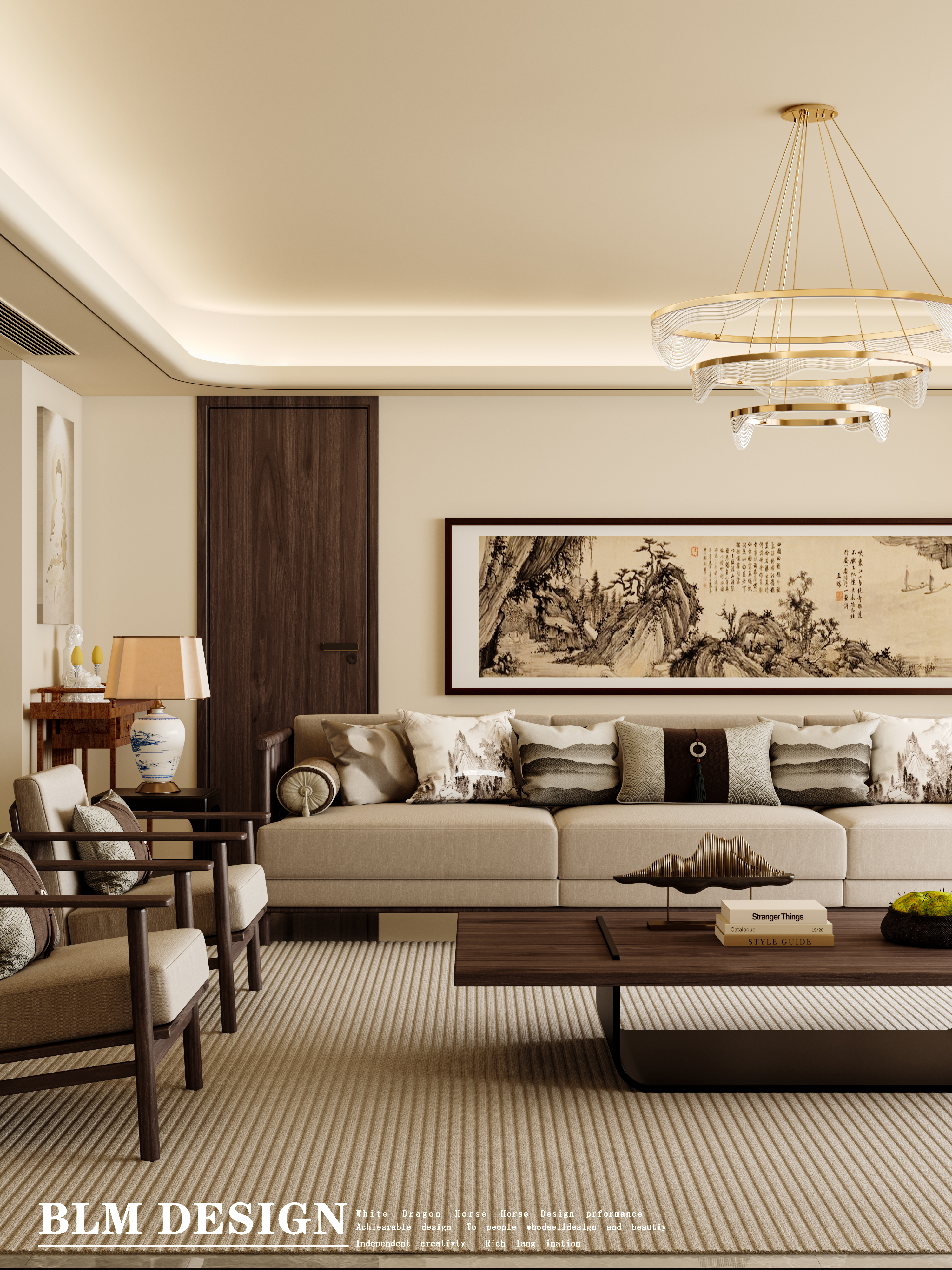 宋式美学家装效果图[ID: 114705525]_建e效果图