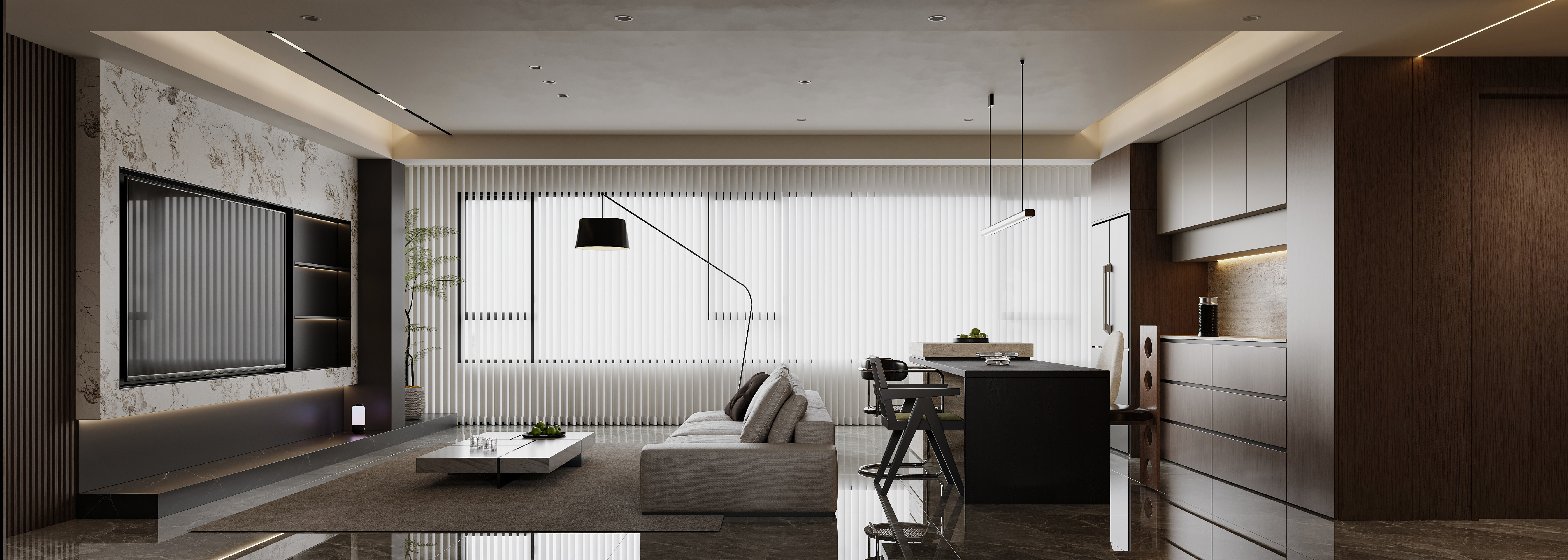意式轻奢-未来效果图[ID: 114377982]_建e效果图