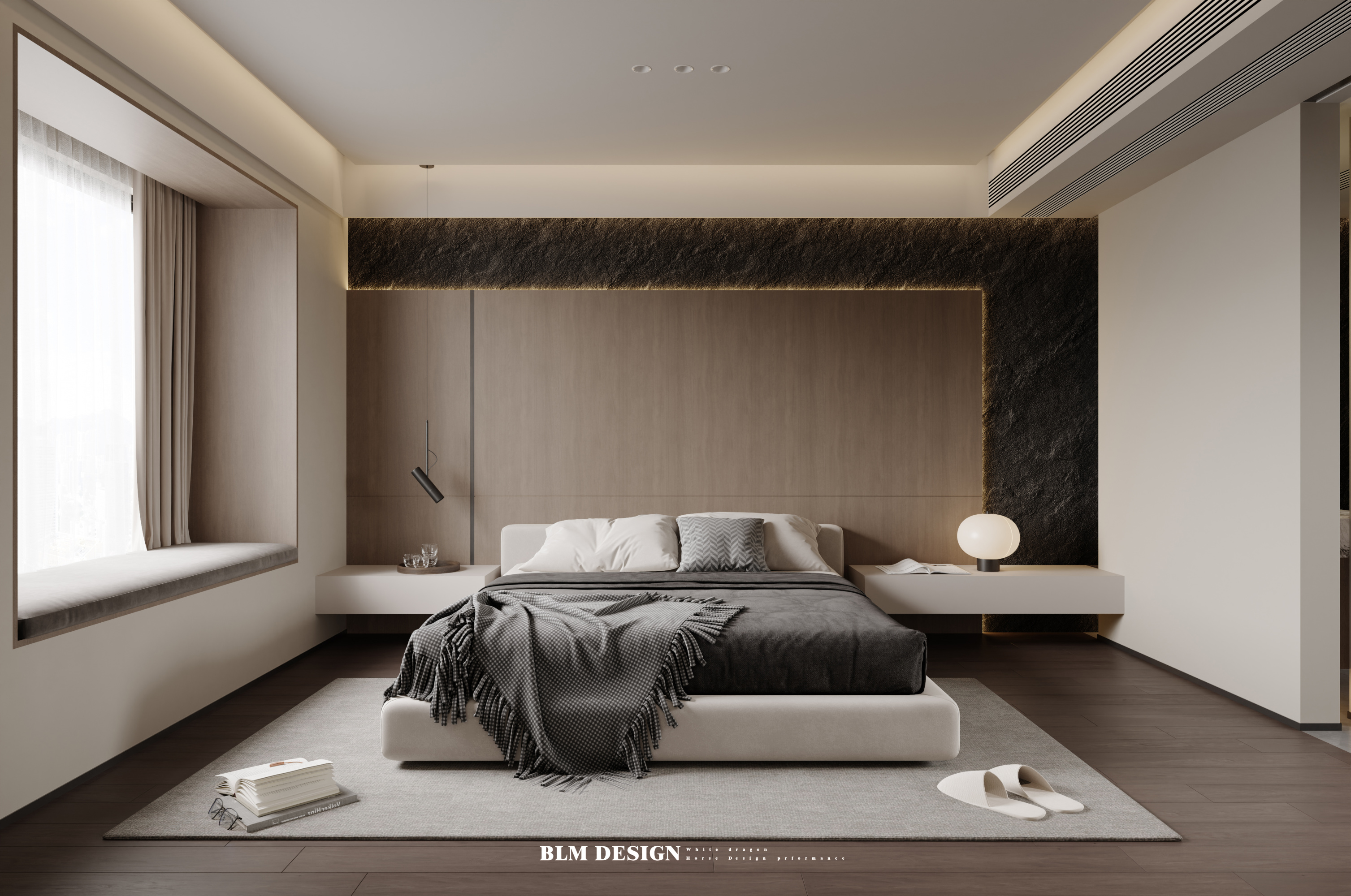 原木现代风[ID: 114312374]_建e效果图