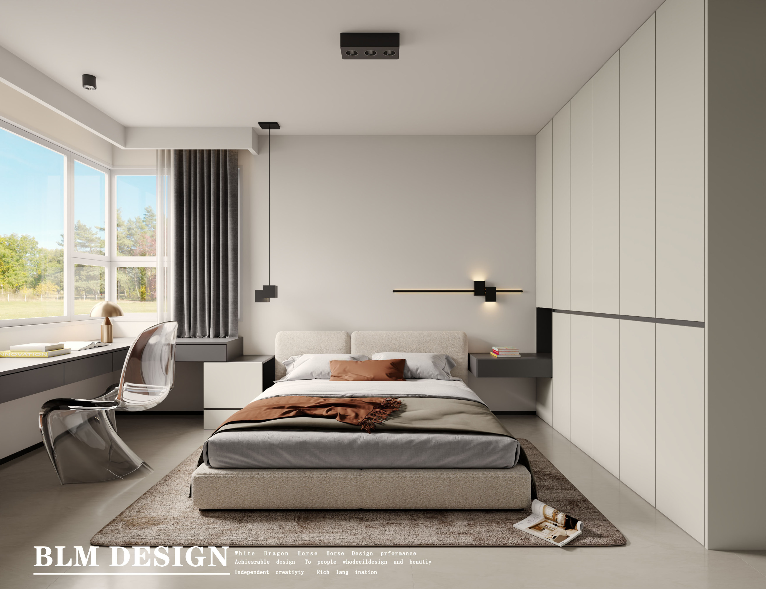 现代简约家装效果图案例[ID: 114509049]_建e效果图