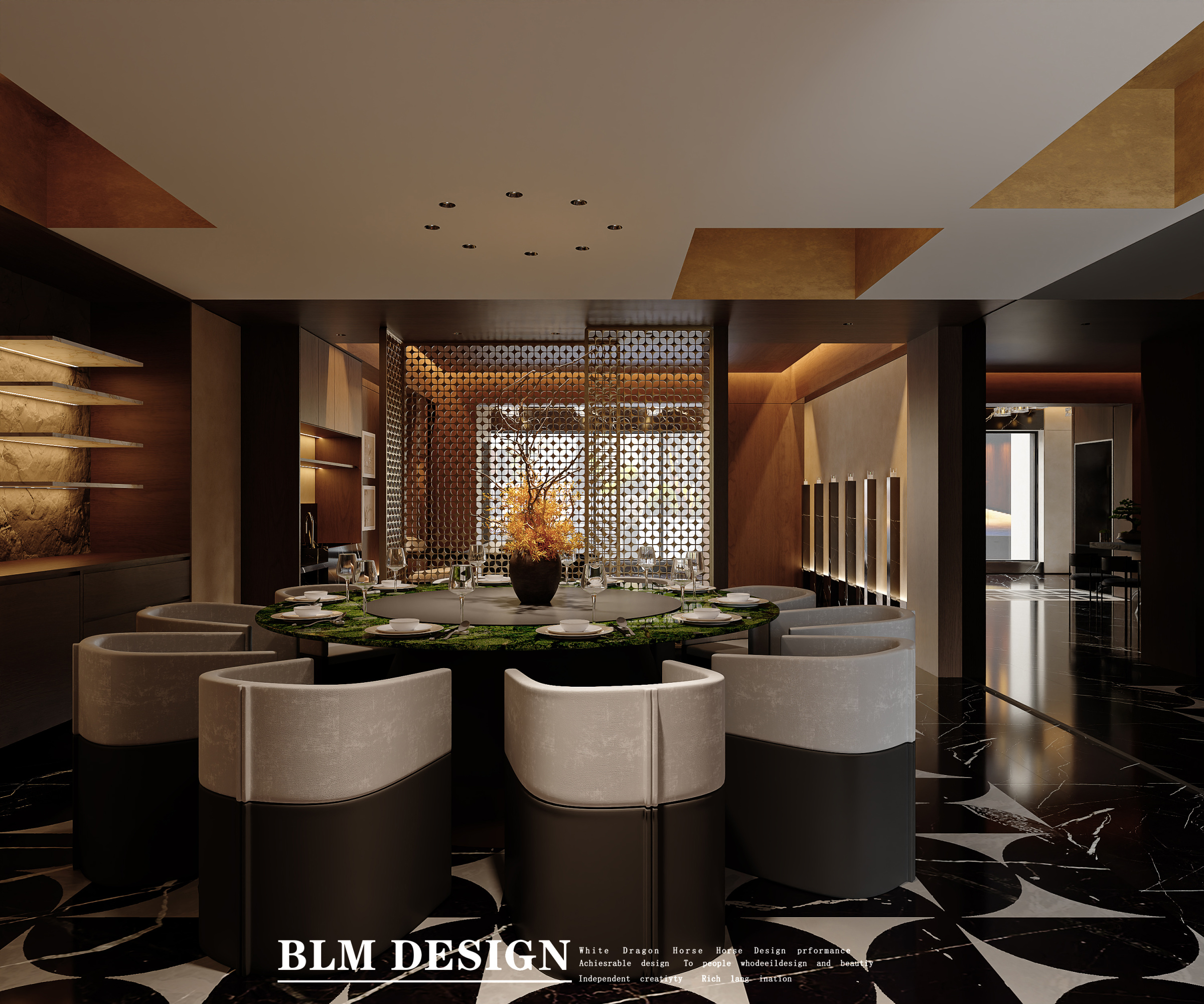 工装-私人会所[ID: 114508899]_建e效果图
