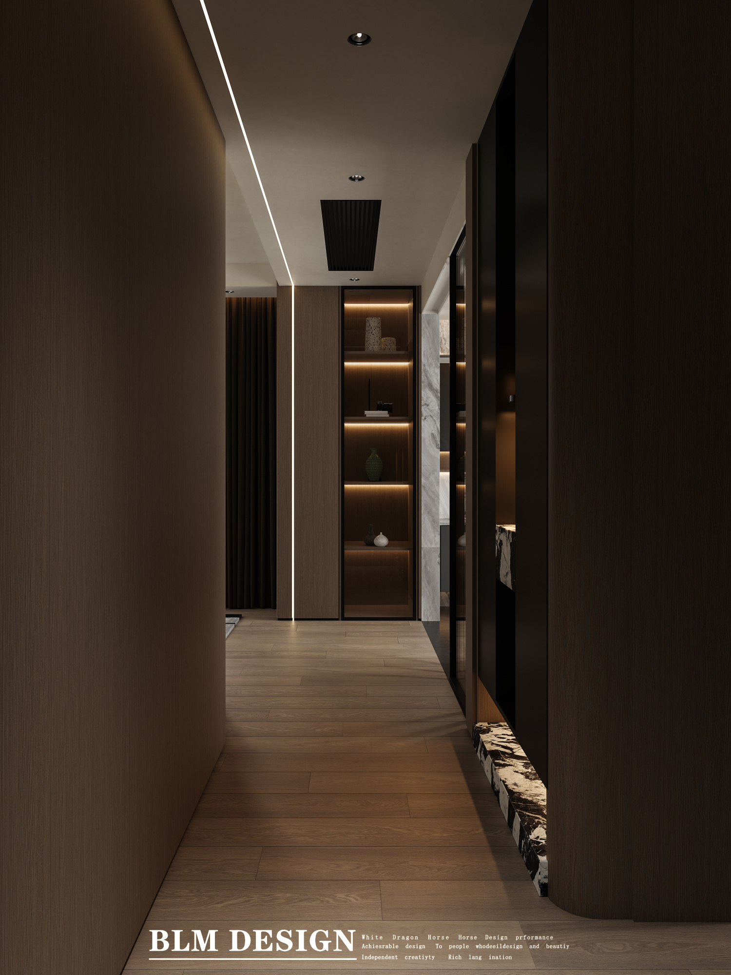意式轻奢-白龙马效果图[ID: 114508870]_建e效果图
