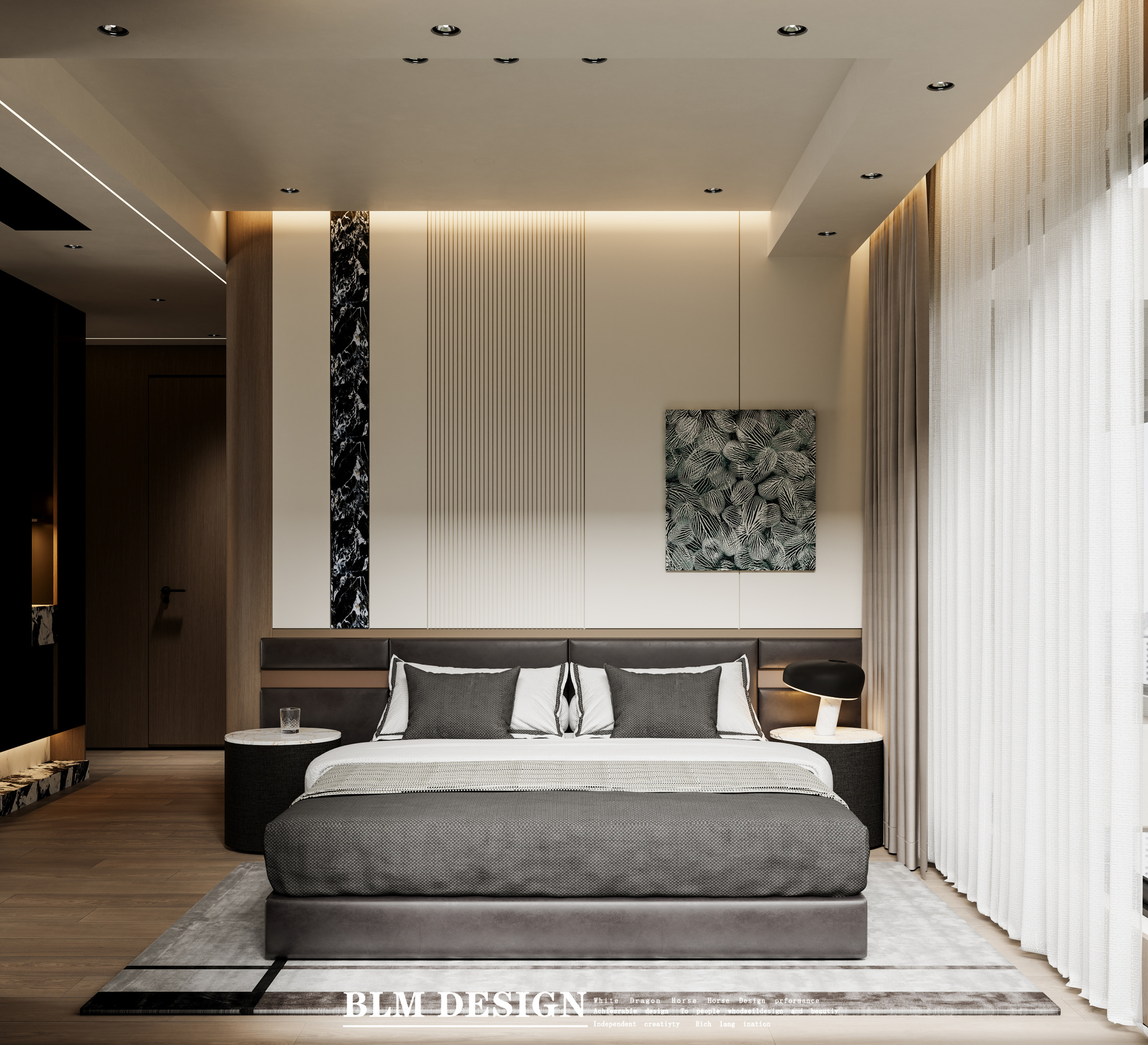 意式轻奢-白龙马效果图[ID: 114508870]_建e效果图