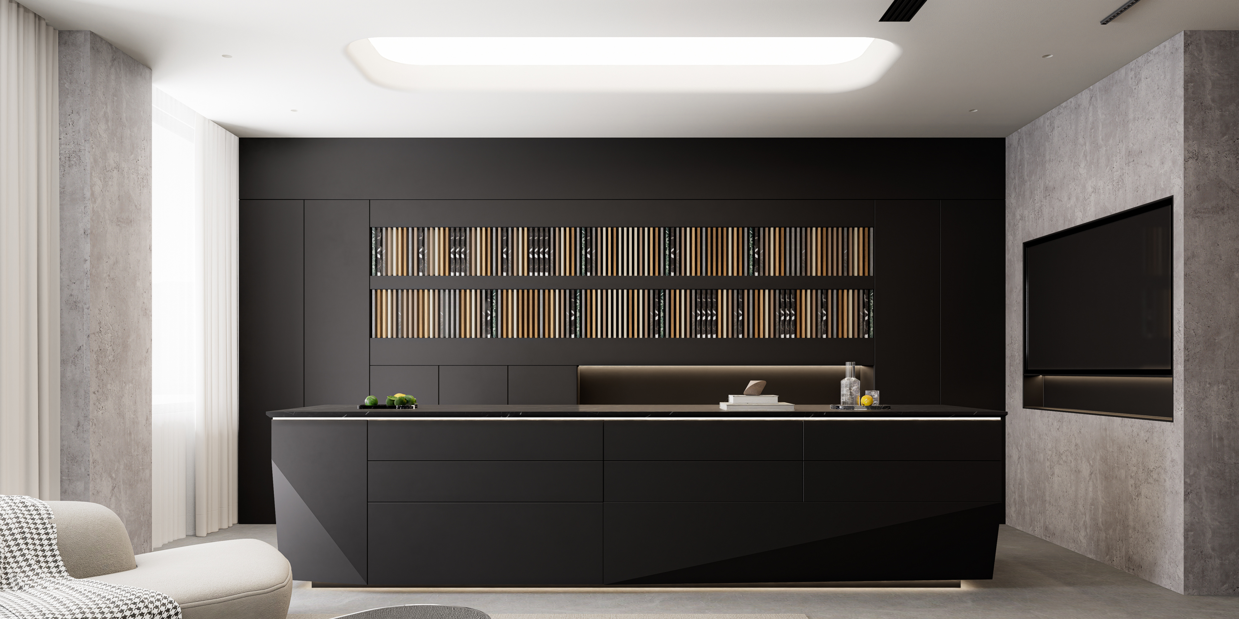 木作展厅设计[ID: 114443307]_建e效果图