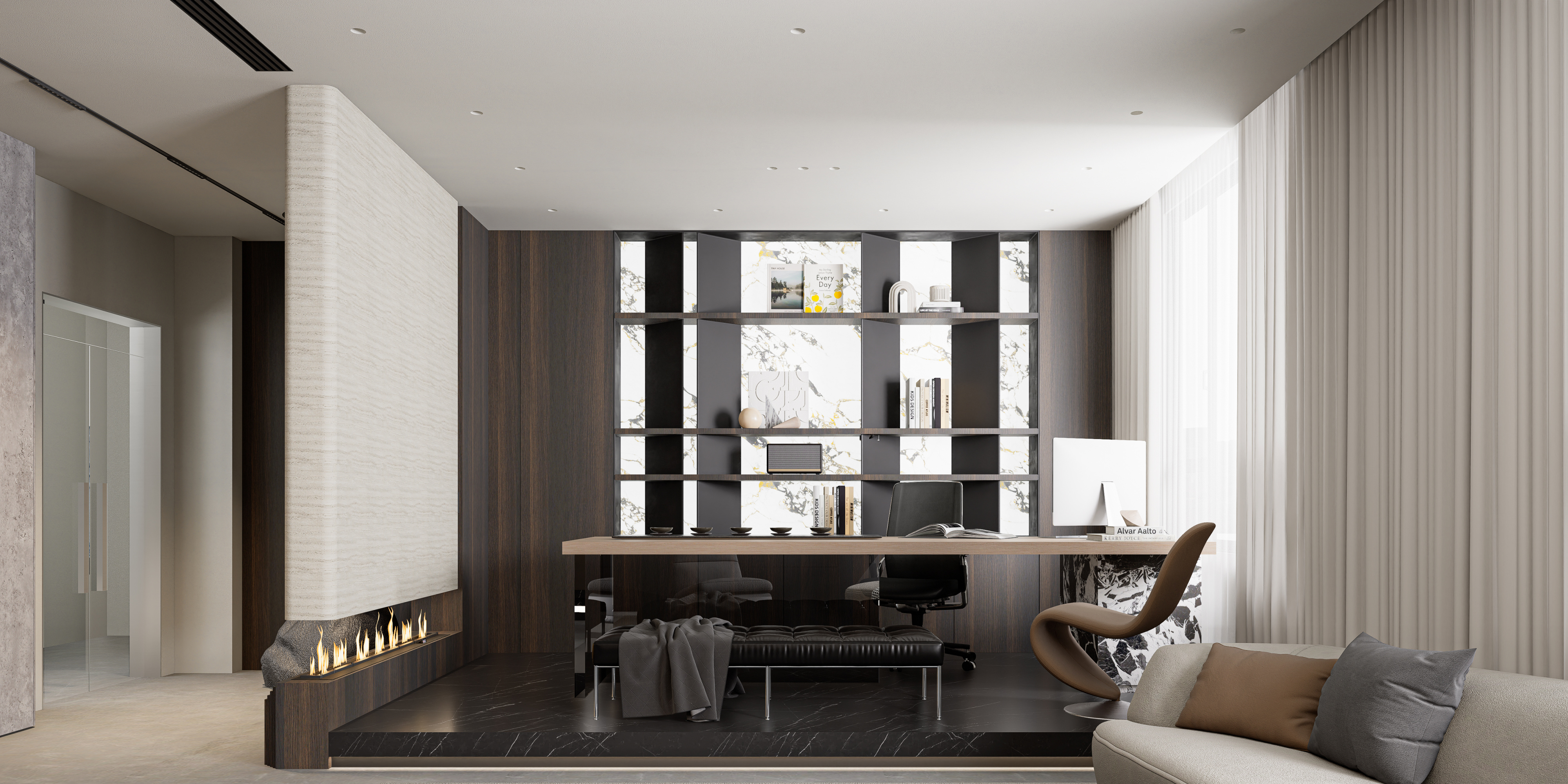 木作展厅设计[ID: 114443307]_建e效果图