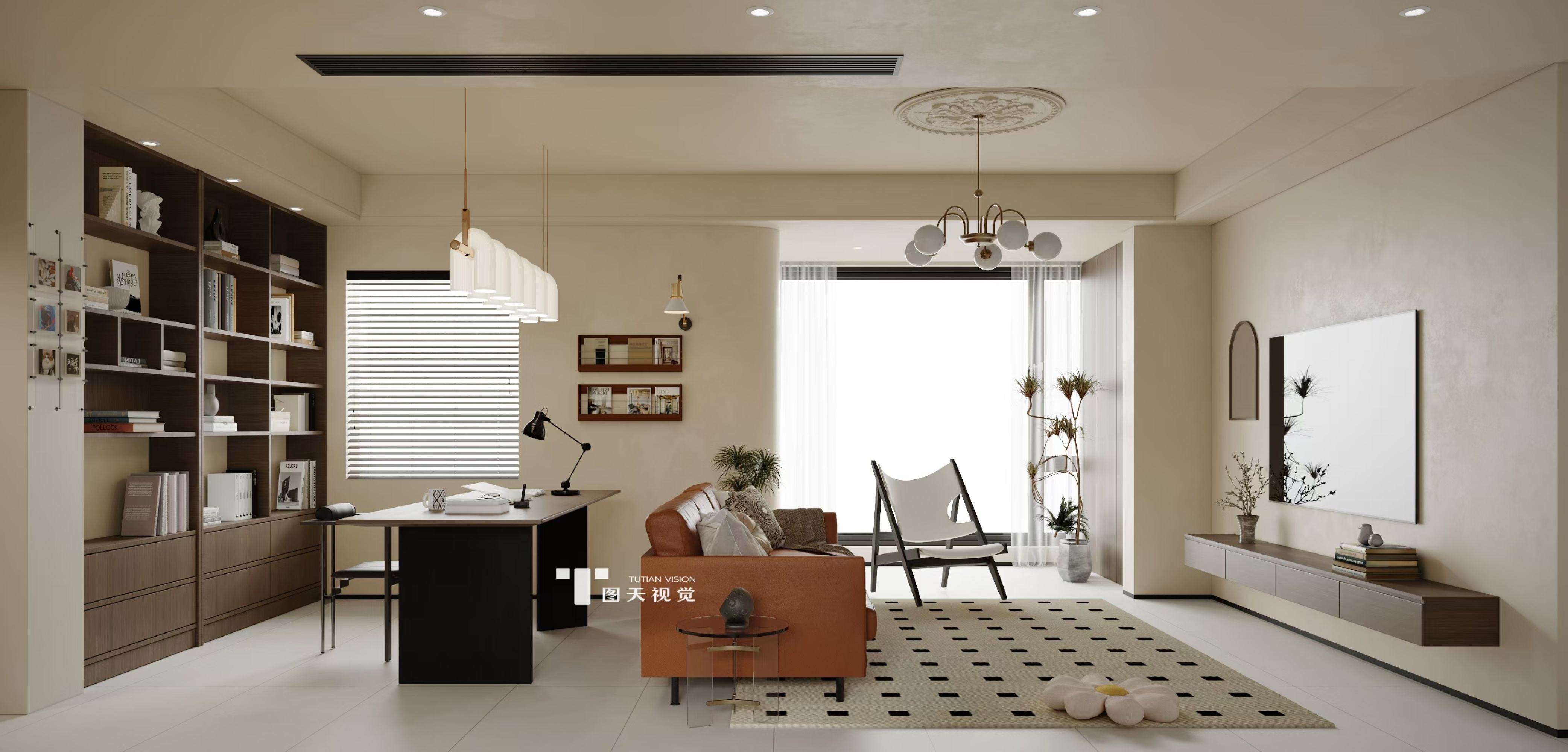 奶油中古效果图[ID: 114443338]_建e效果图