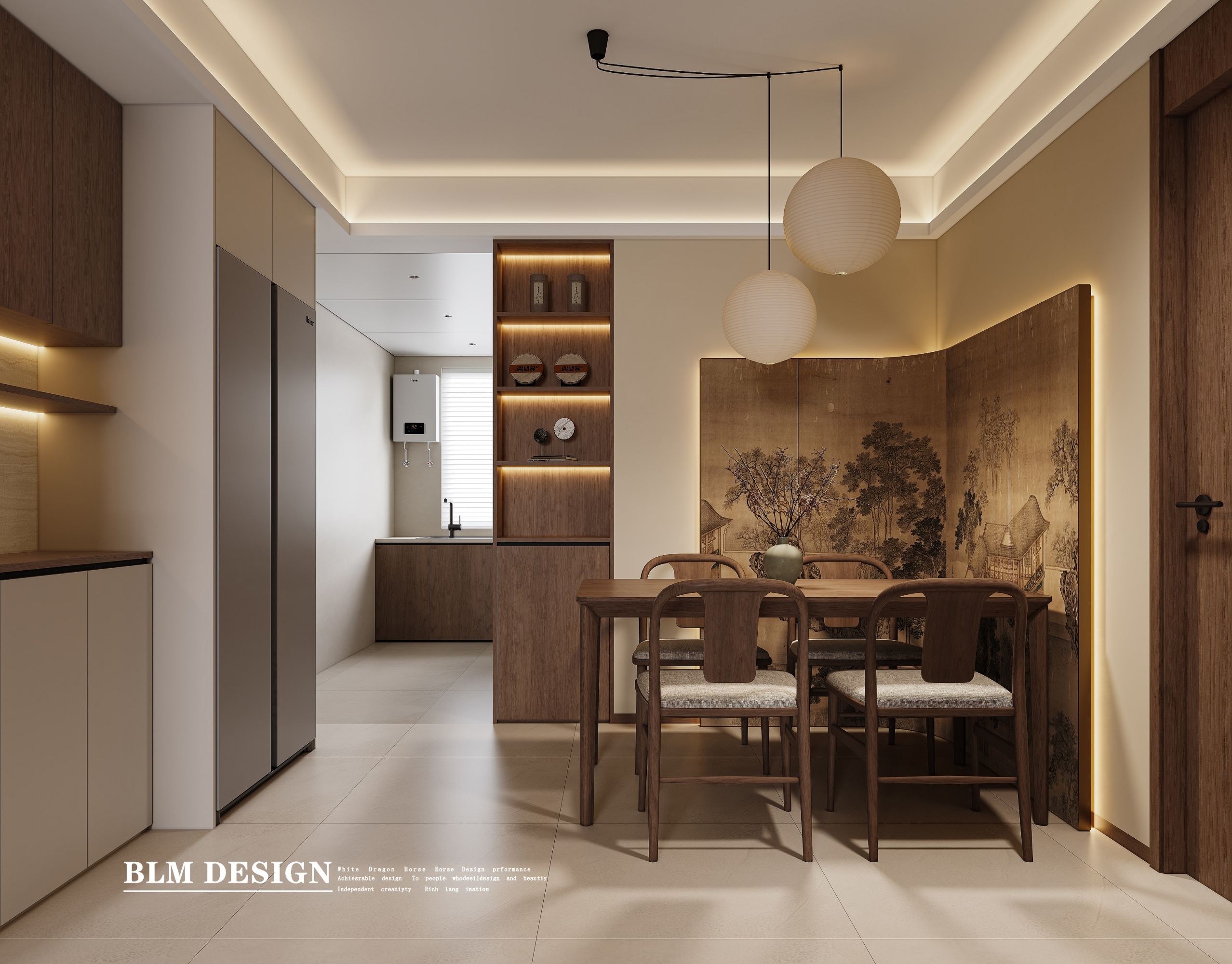 新中式案例[ID: 114443341]_建e效果图