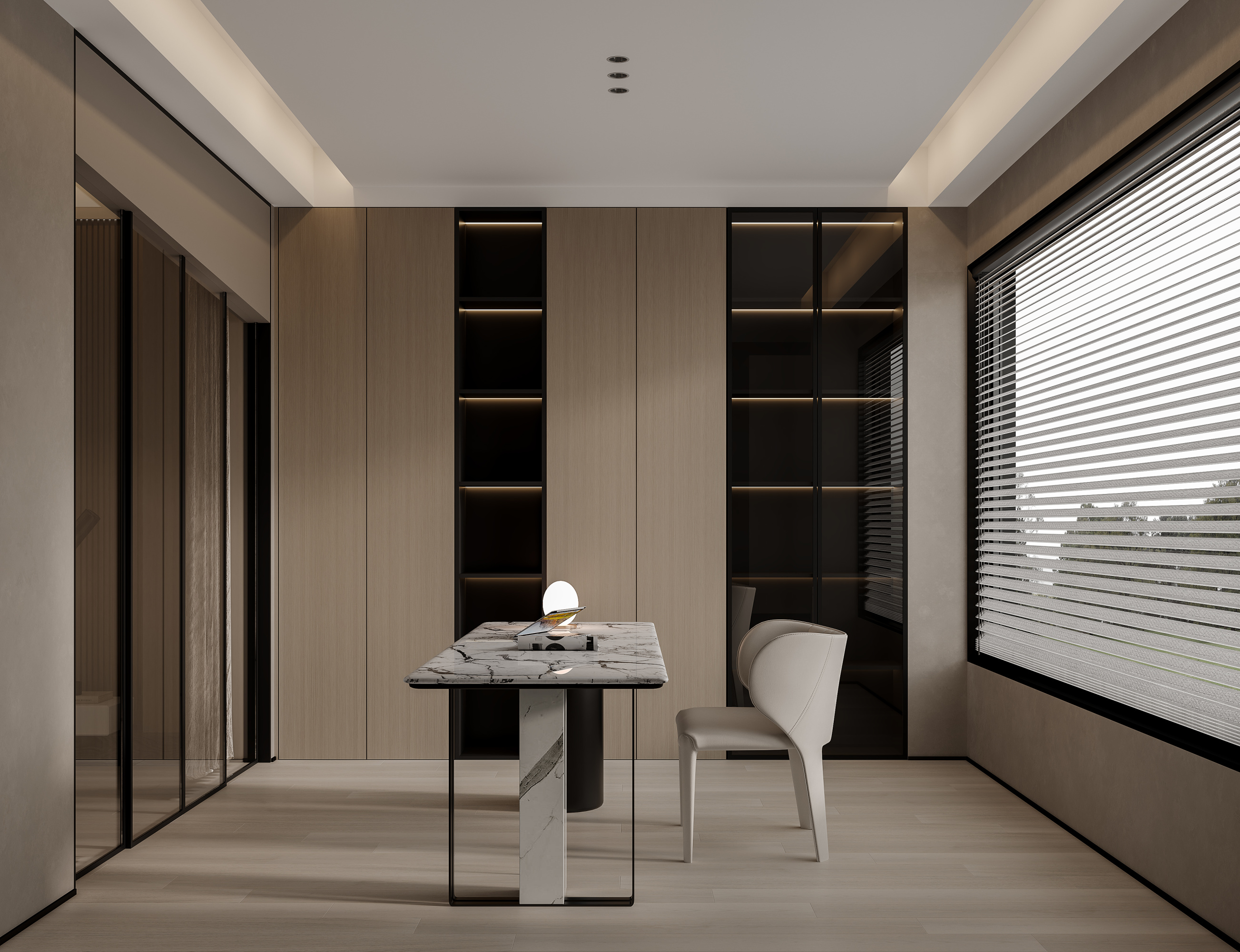 意式风格-白龙马效果图[ID: 114443407]_建e效果图