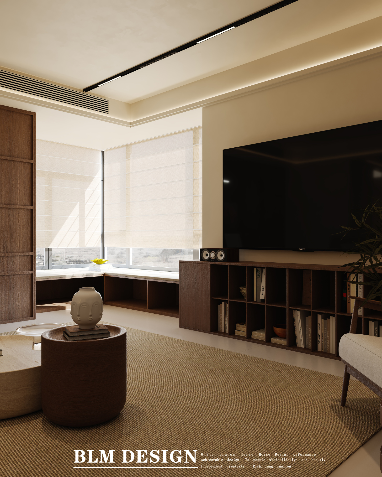 中古风家装案例[ID: 114443502]_建e效果图
