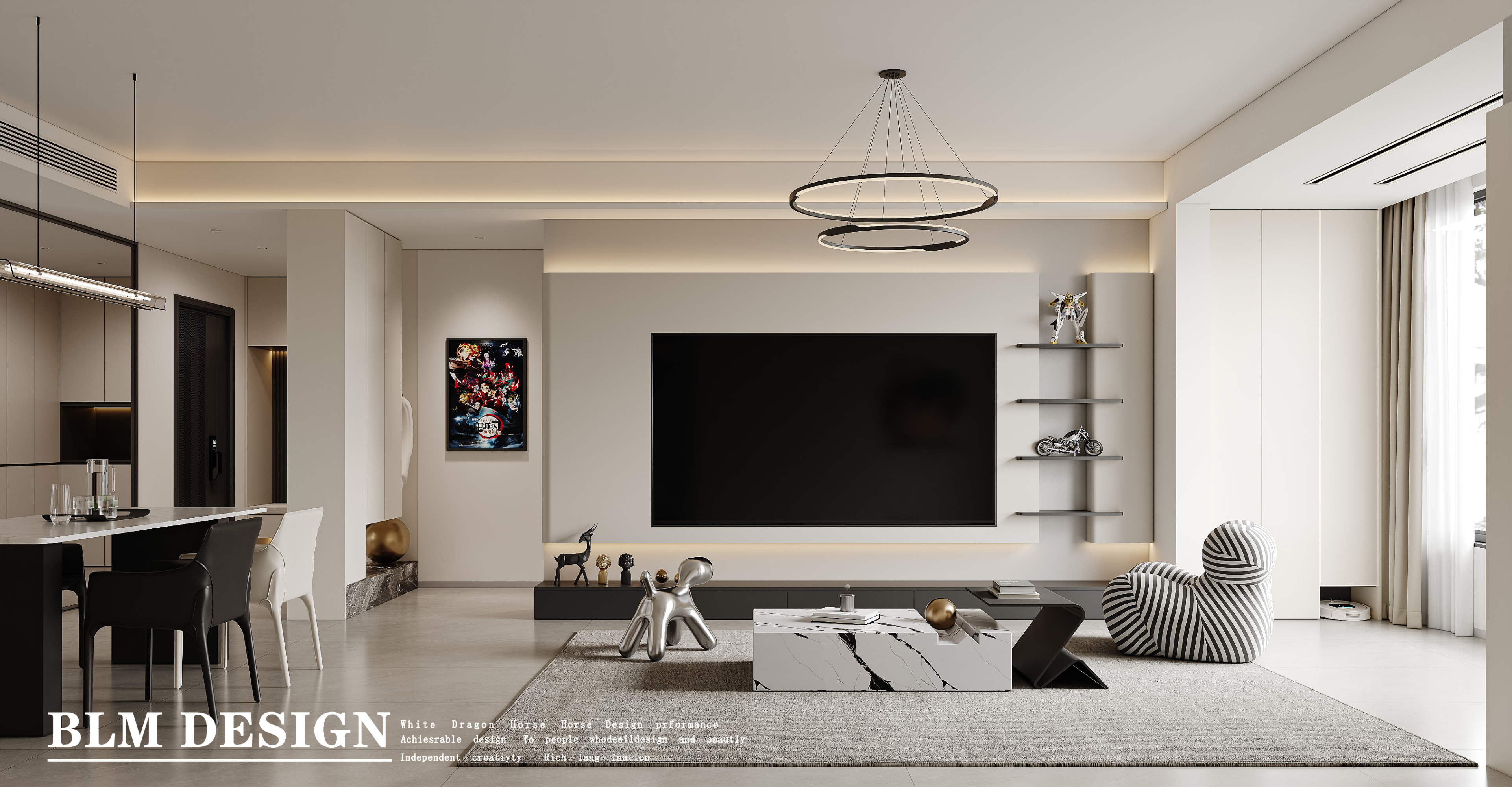 现代简约家装效果图[ID: 114443266]_建e效果图