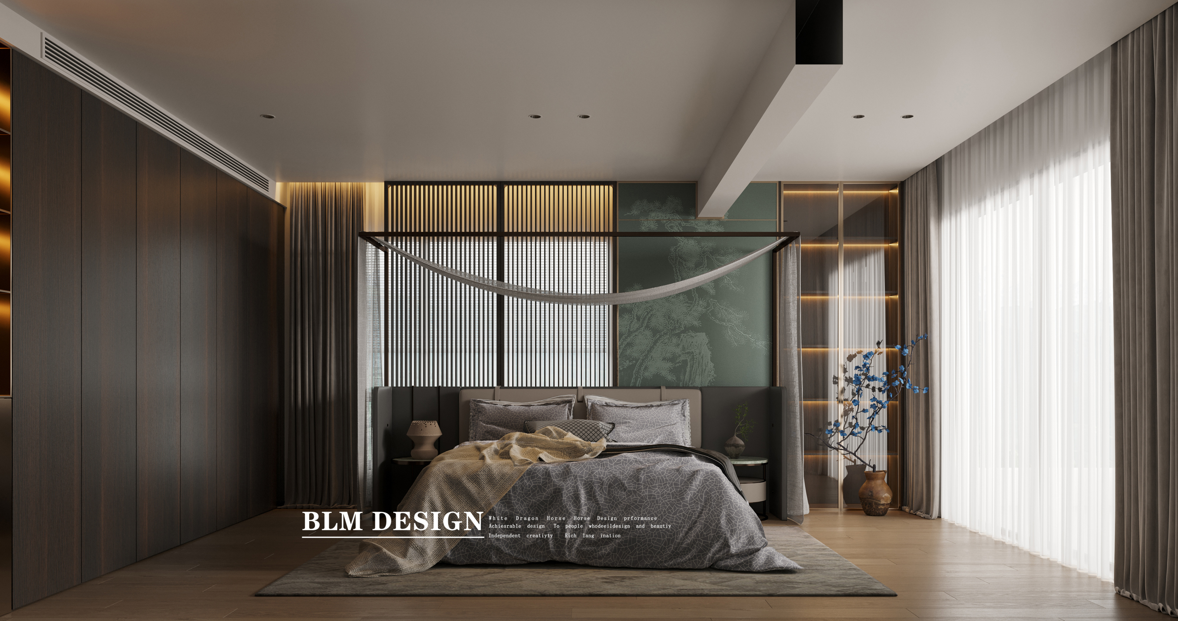 现代混搭风格别墅[ID: 115164215]_建e效果图