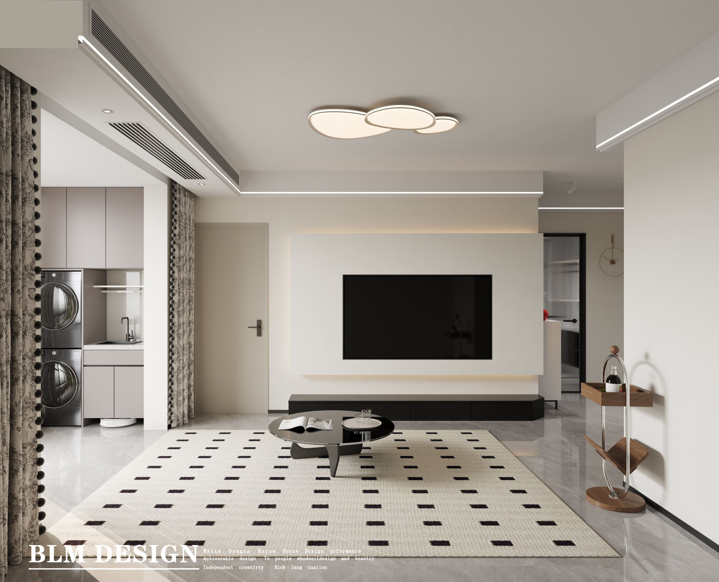 现代简约家装效果图[ID: 115098859]_建e效果图